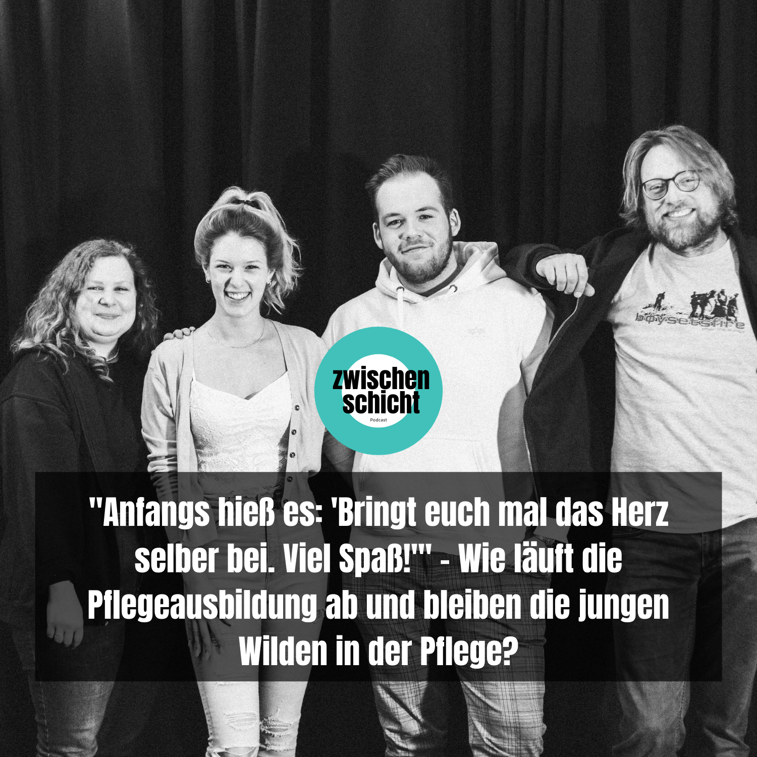"Anfangs hieß es: 'Bringt euch mal das Herz selber bei. Viel Spaß!'" - Wie läuft die Pflegeausbildung ab und bleiben die jungen Wilden in der Pflege? episode artwork