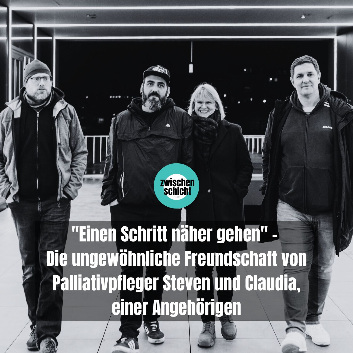"Einen Schritt näher gehen" -  Die ungewöhnliche Freundschaft von Palliativpfleger Steven und Claudia, einer Angehörigen