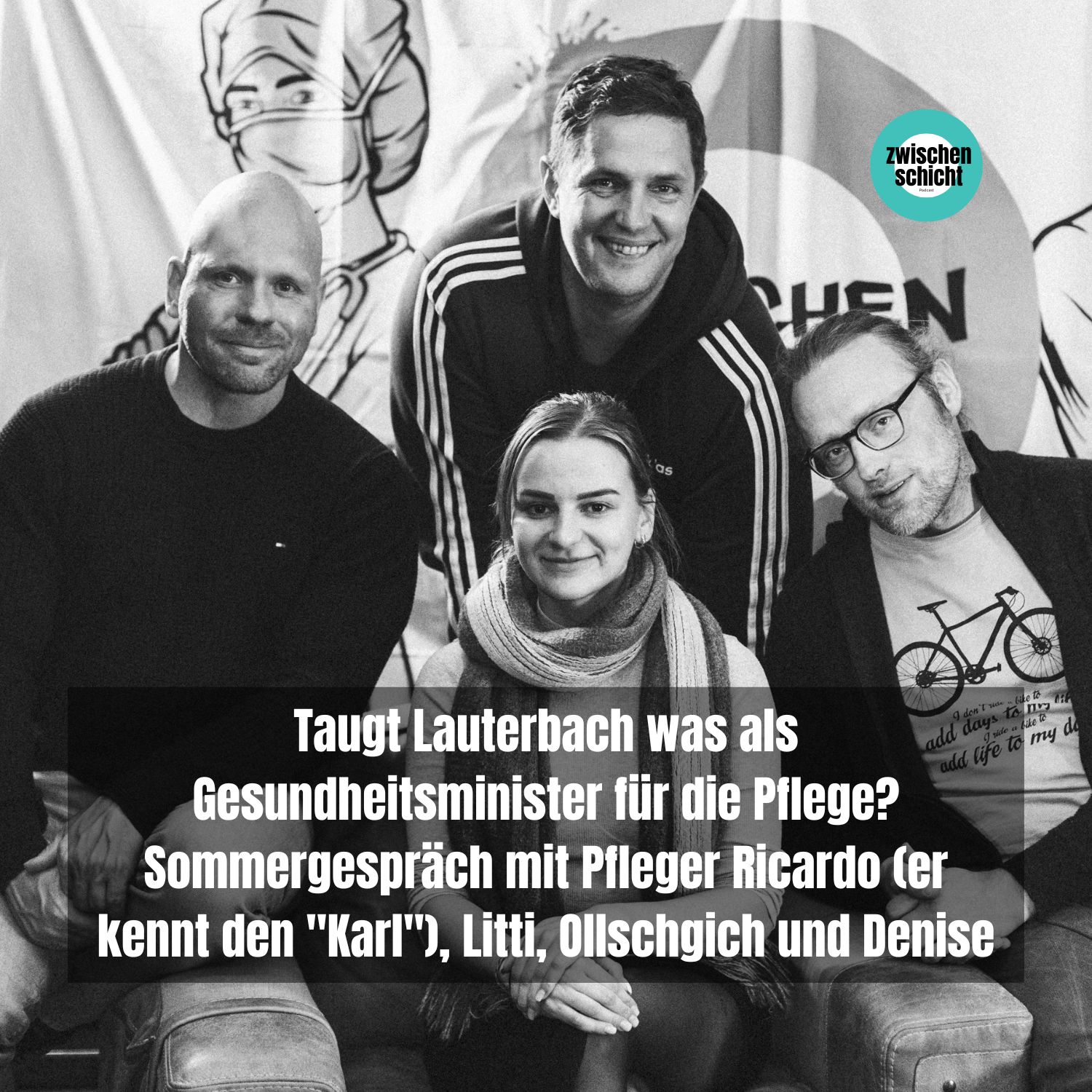 Taugt Lauterbach was als Gesundheitsminister für die Pflege? Sommergespräch mit Pfleger Ricardo (er kennt den "Karl"), Litti, Ollschgich und Denise episode artwork