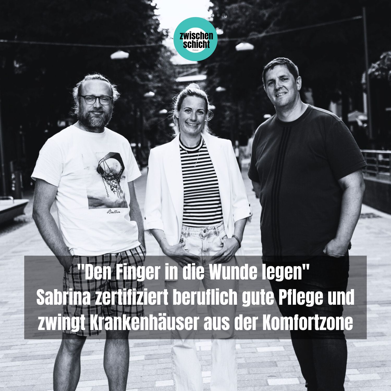 "Den Finger in die Wunde legen" - Sabrina zertifiziert beruflich gute Pflege und zwingt Krankenhäuser aus der Komfortzone episode artwork