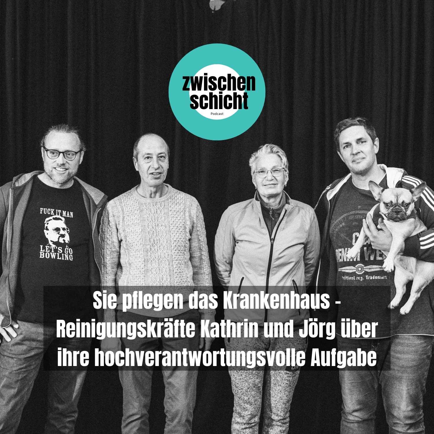 Sie pflegen das Krankenhaus - Reinigungskräfte Kathrin und Jörg über ihre hochverantwortungsvolle Aufgabe episode artwork