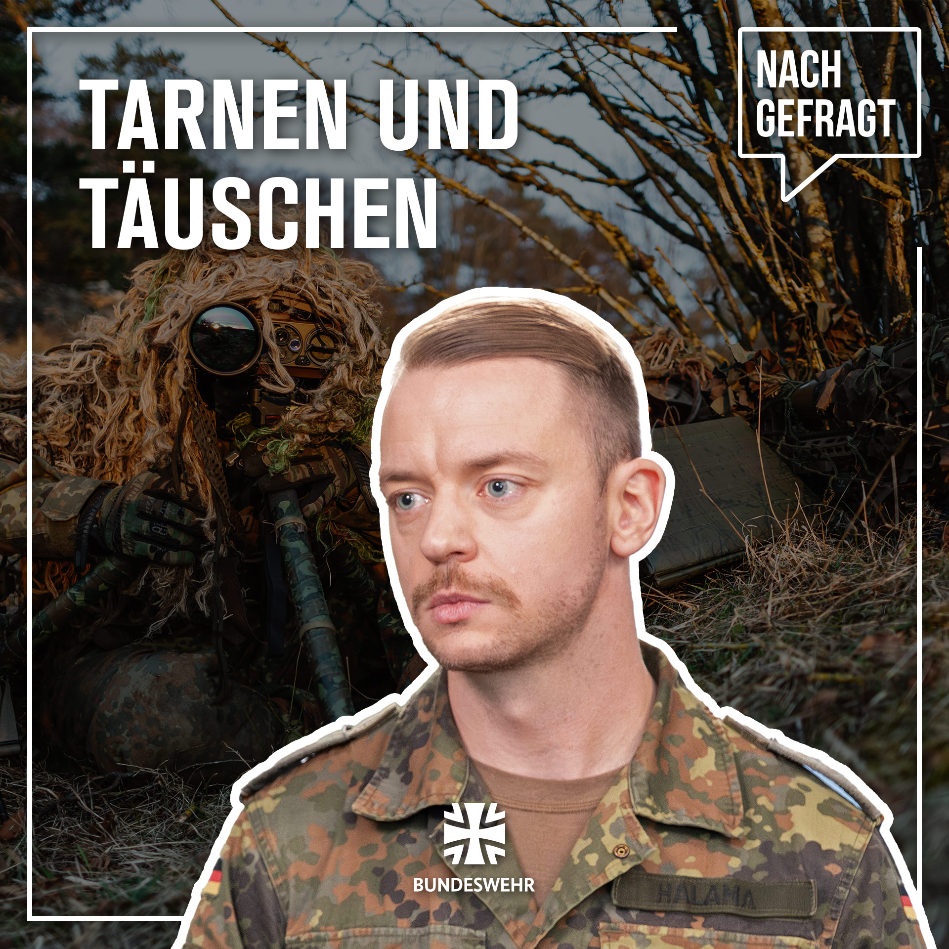 Nachgefragt #121: Tarnen und Täuschen episode artwork