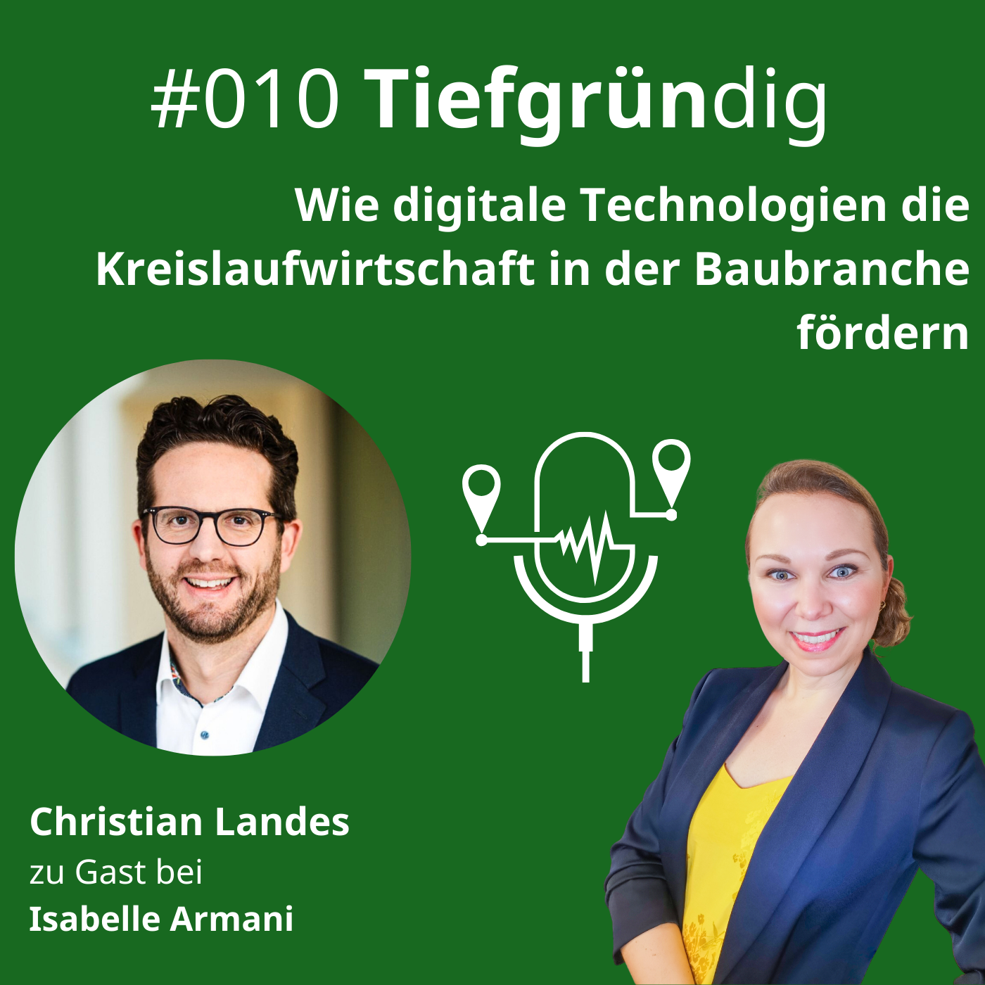 010 Wie digitale Technologien die Kreislaufwirtschaft in der Baubranche fördern episode artwork