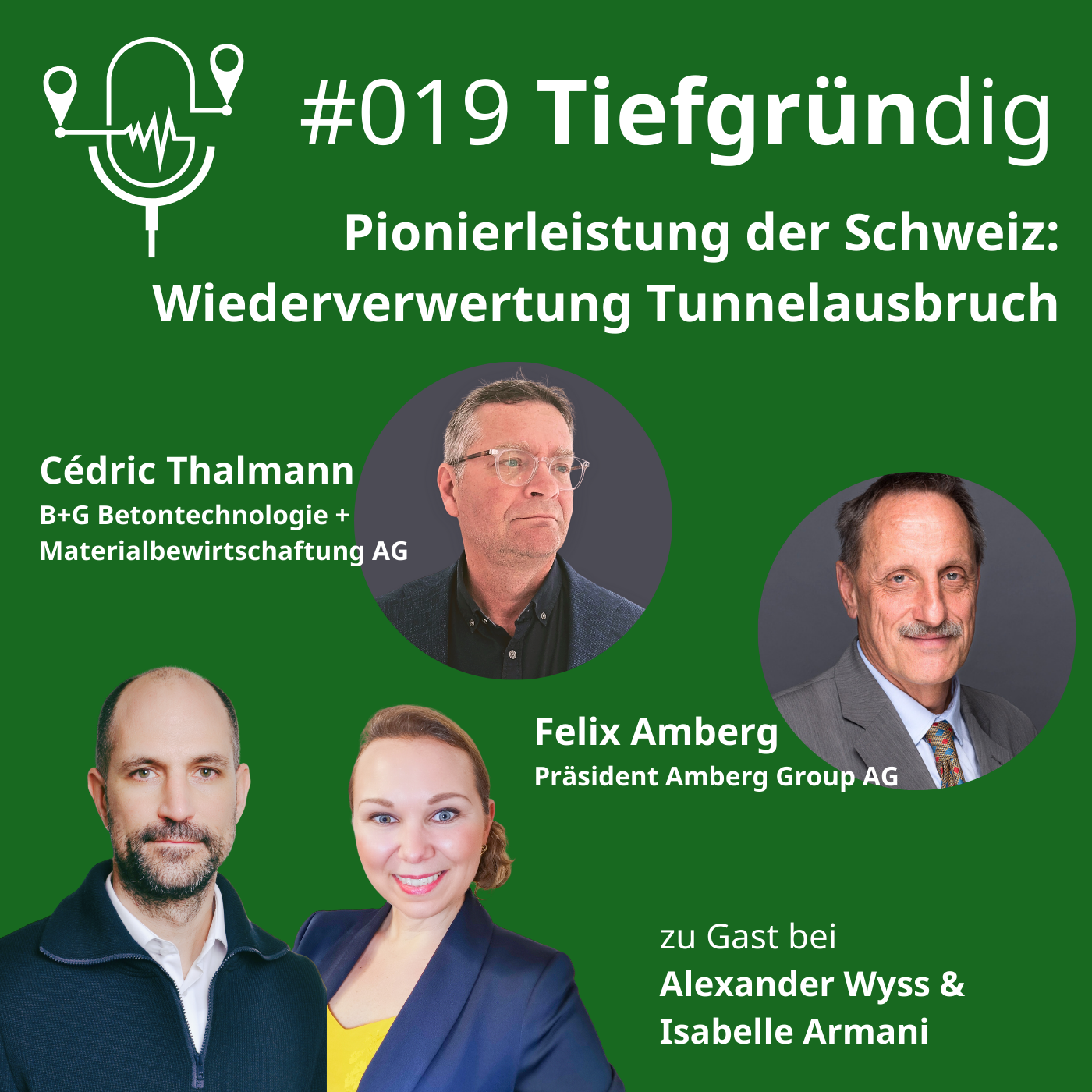 019 Pionierleistung der Schweiz: Wiederverwertung von Tunnelausbruch episode artwork