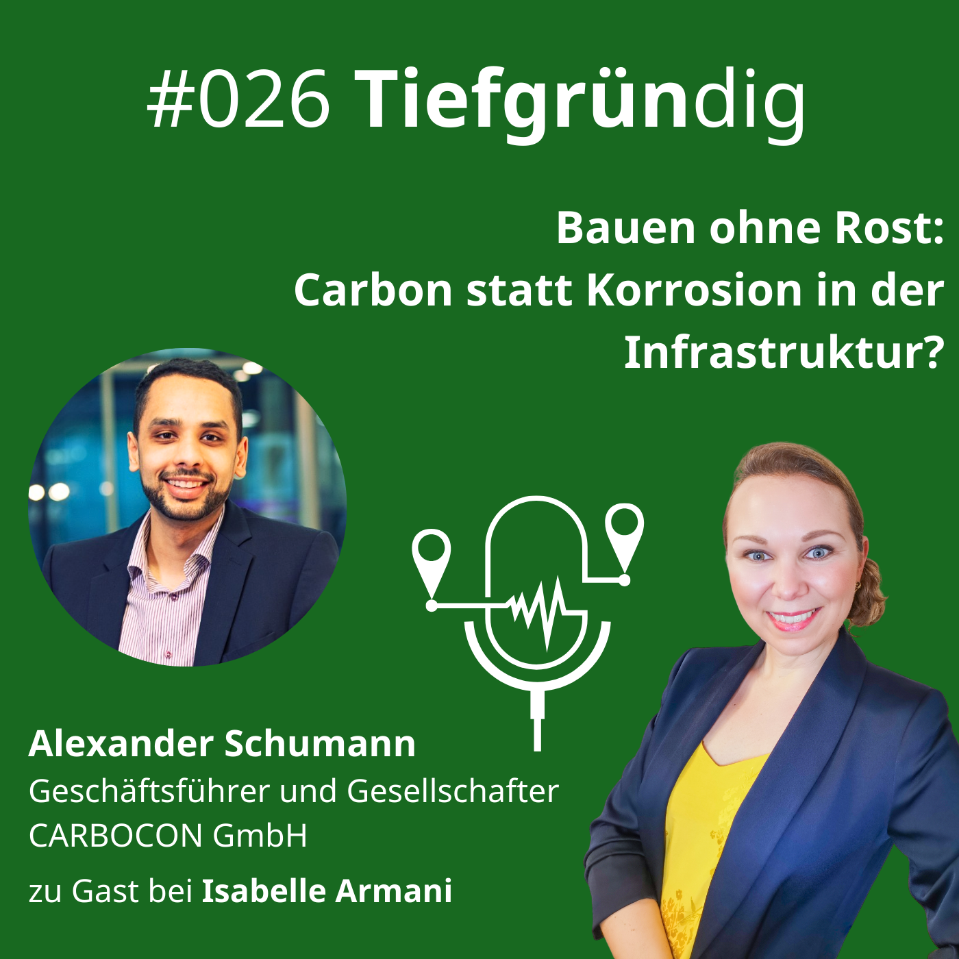 026 Bauen ohne Rost: Carbon statt Korrosion in der Infrastruktur? episode artwork