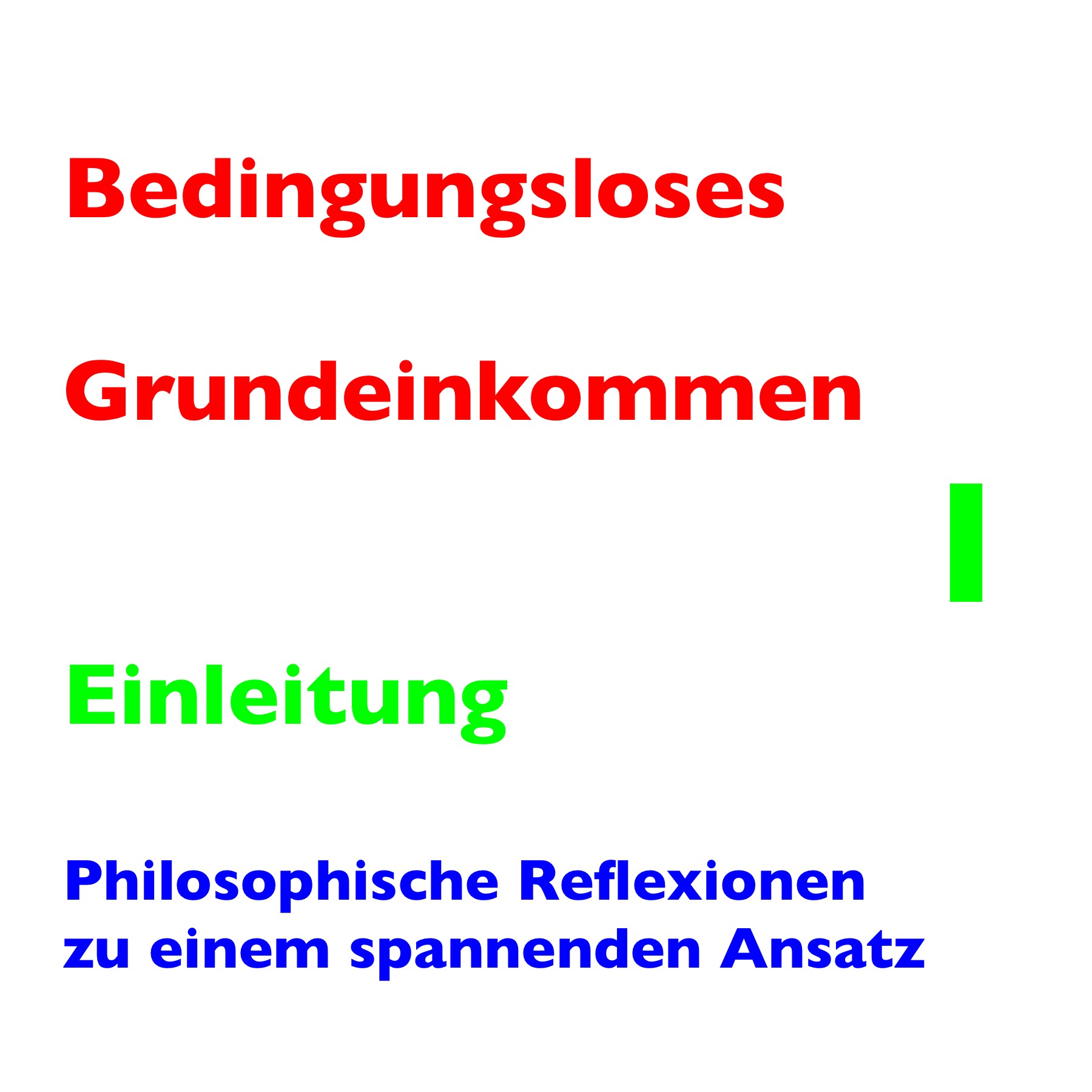 Zum Bedingungslosen Grundeinkommen 1 episode artwork