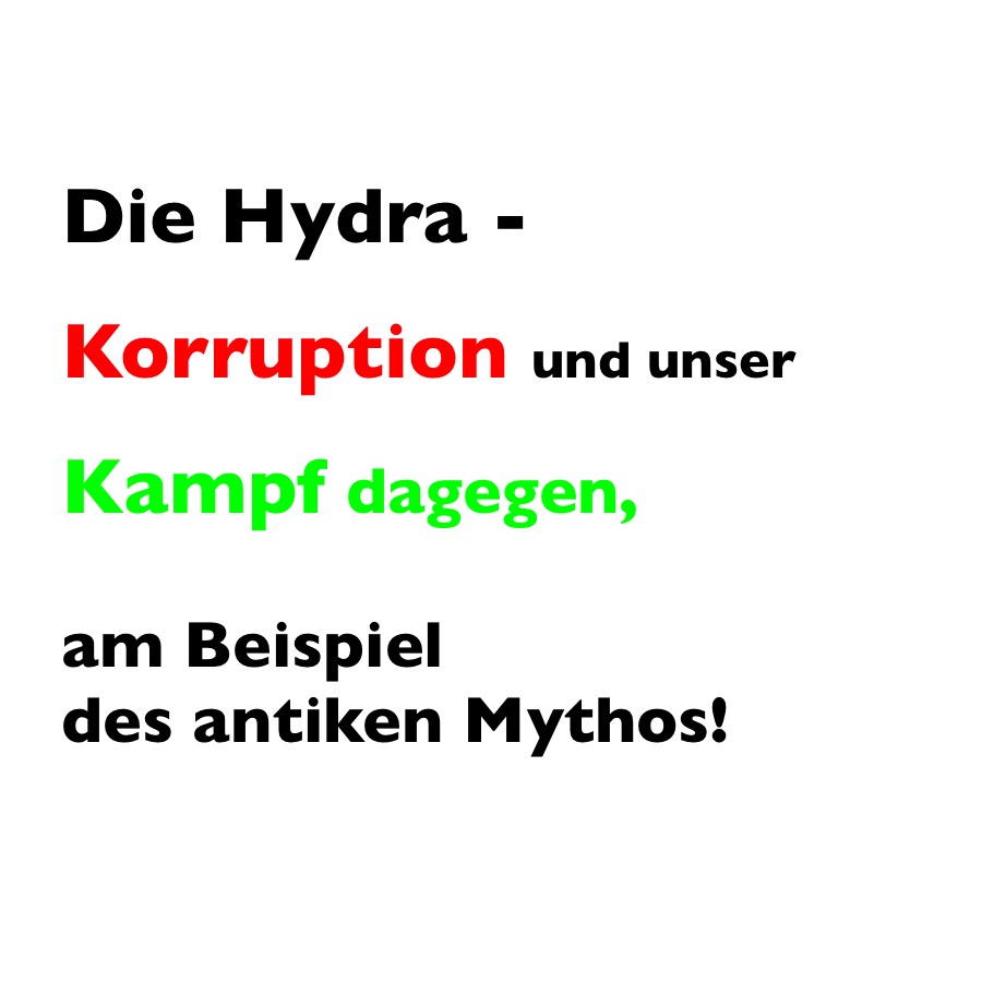 Die Hydra - Antikorruption am Beispiel des Mythos episode artwork