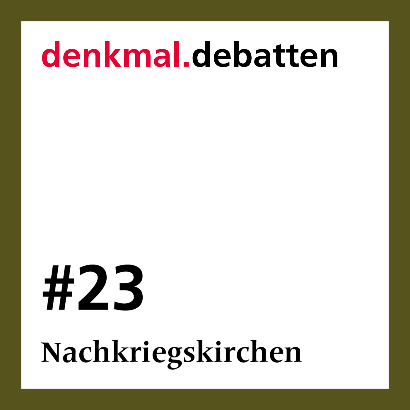 Nachkriegskirchen episode artwork
