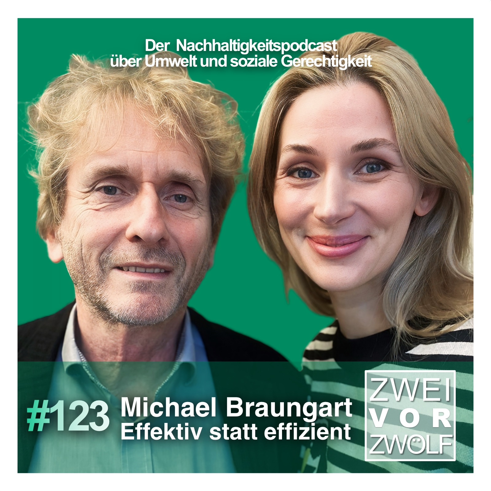 #123 Michael Braungart – Effektiv statt effizient episode artwork