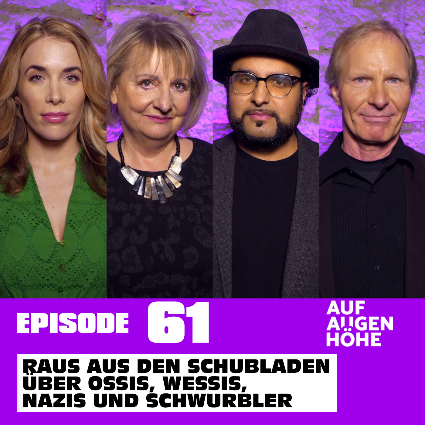 RAUS AUS DEN SCHUBLADEN ÜBER OSSIS, WESSIS,  NAZIS UND SCHWURBLER