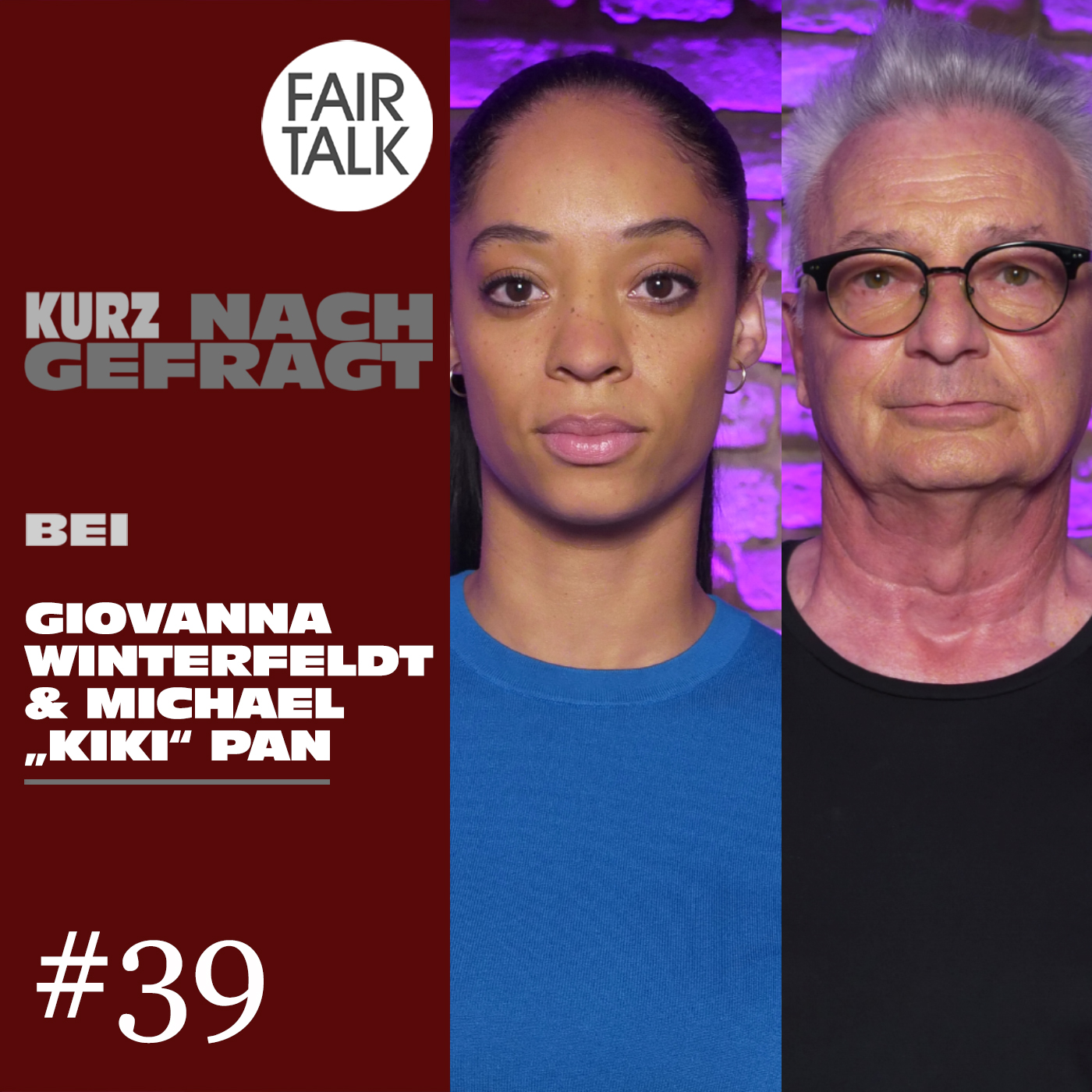 KURZ NACHGEFRAGT mit Giovanna Winterfeldt und Michael „Kiki“ Pan (der Stimme von u.A. Saul Goodman) episode artwork