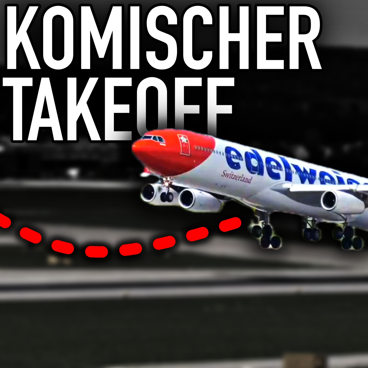 Komischer Start! A340 kommt kaum in die Luft! AeroNews