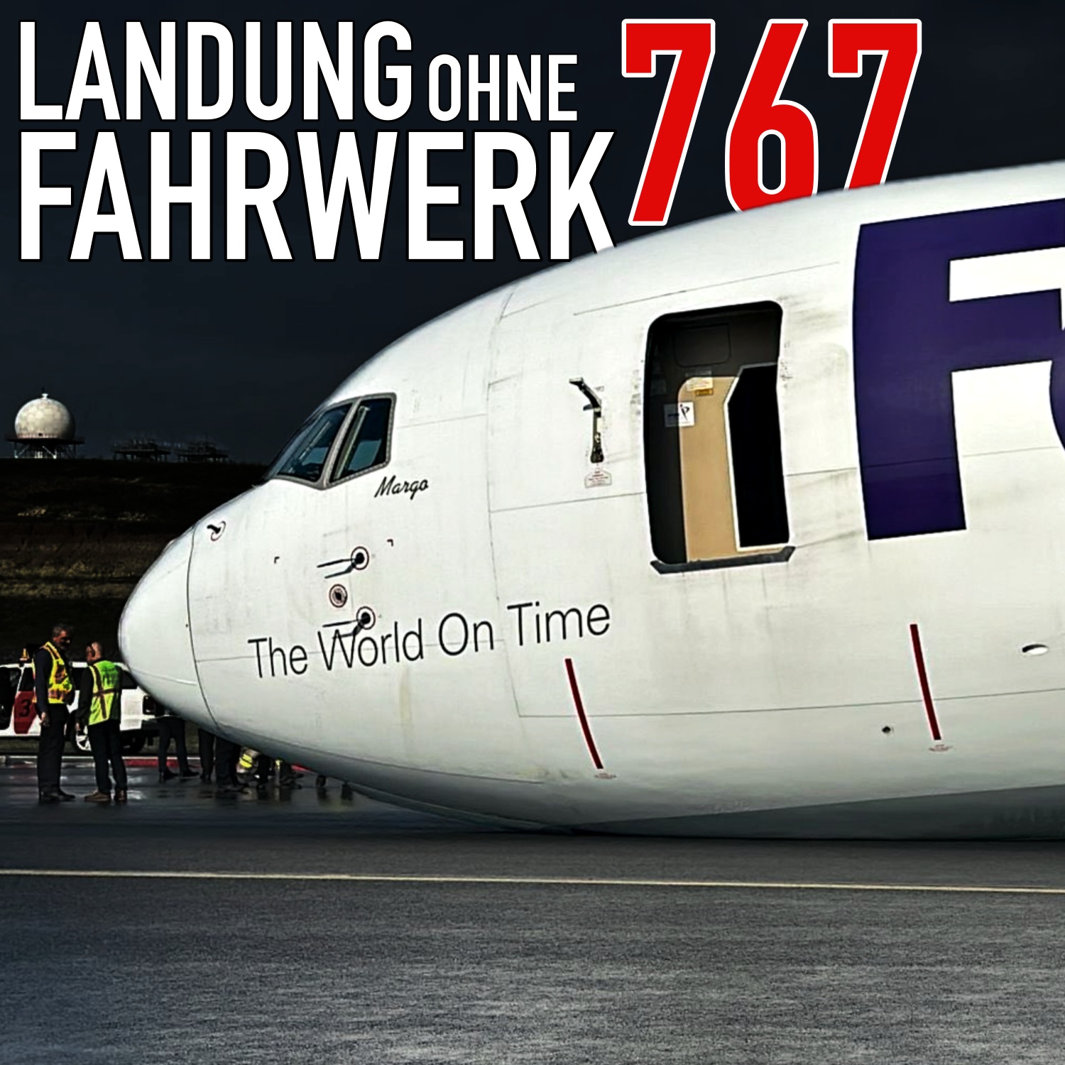 Landung ohne Fahrwerk! FedEx 767 landet auf der Nase! AeroNews