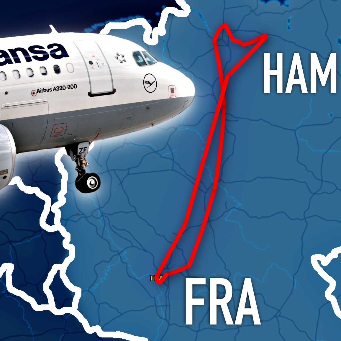 Keine Landung möglich! Wegen Sturm von Frankfurt nach Frankfurt! AeroNews episode artwork