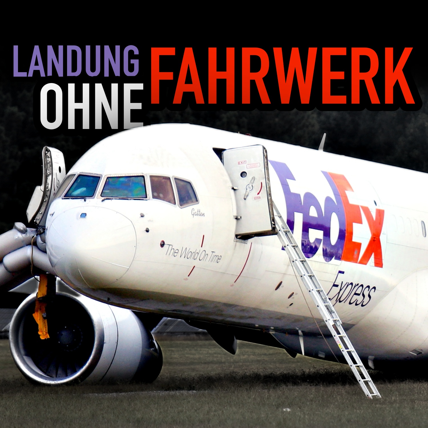Landung ohne Fahrwerk! FedEx 757 landet auf dem Bauch! AeroNews