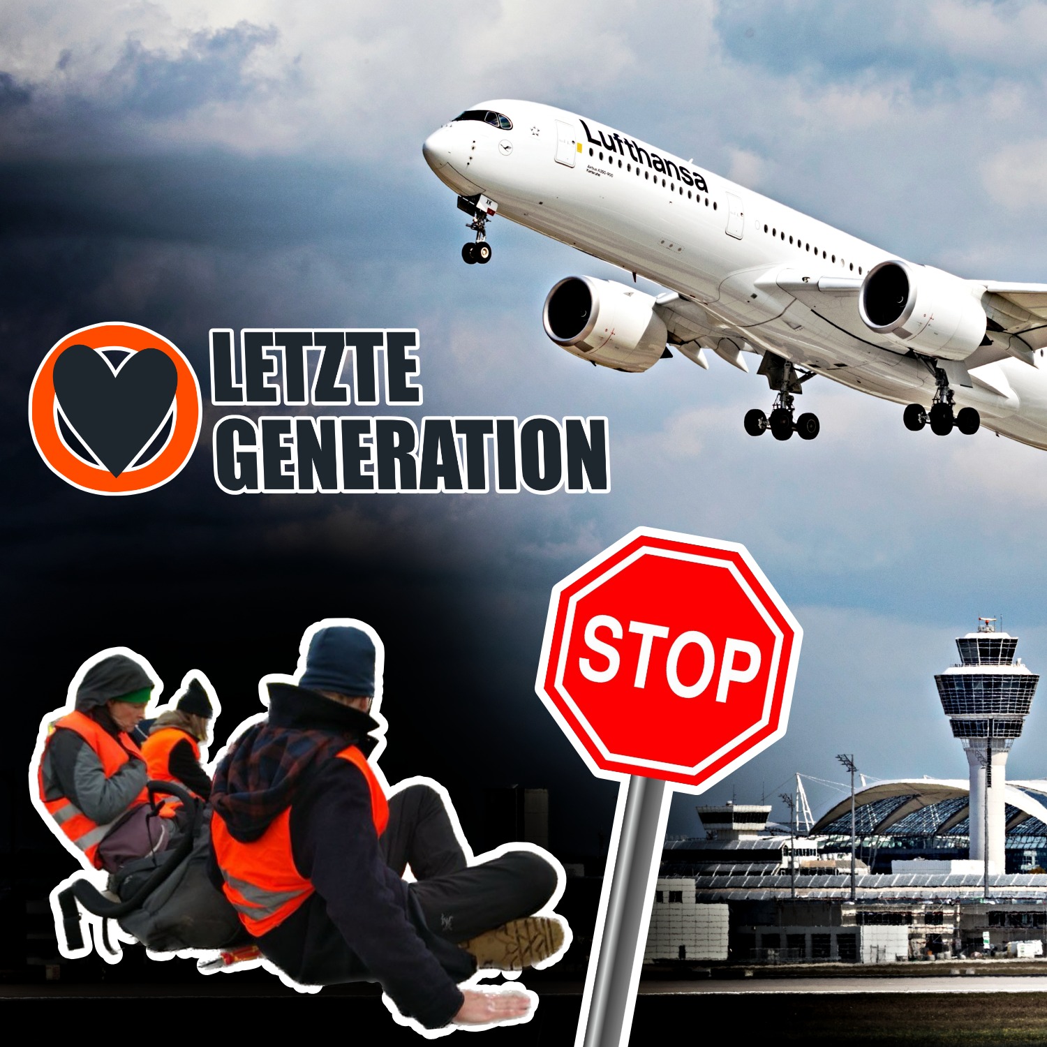 Klimaaktivisten blockieren Flughafen! AeroNews