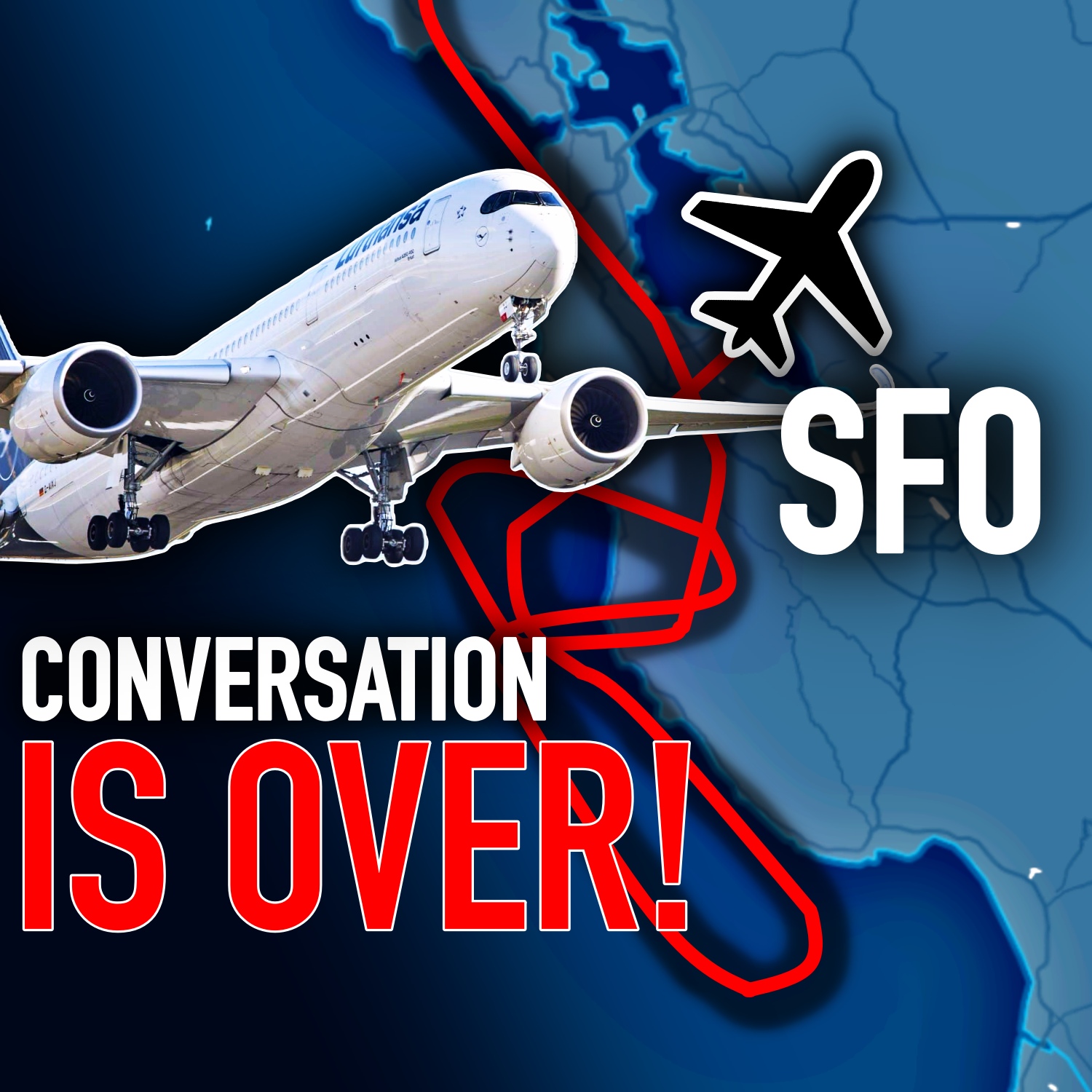 Lufthansa Airbus kann nicht in San Francisco landen! AeroNews