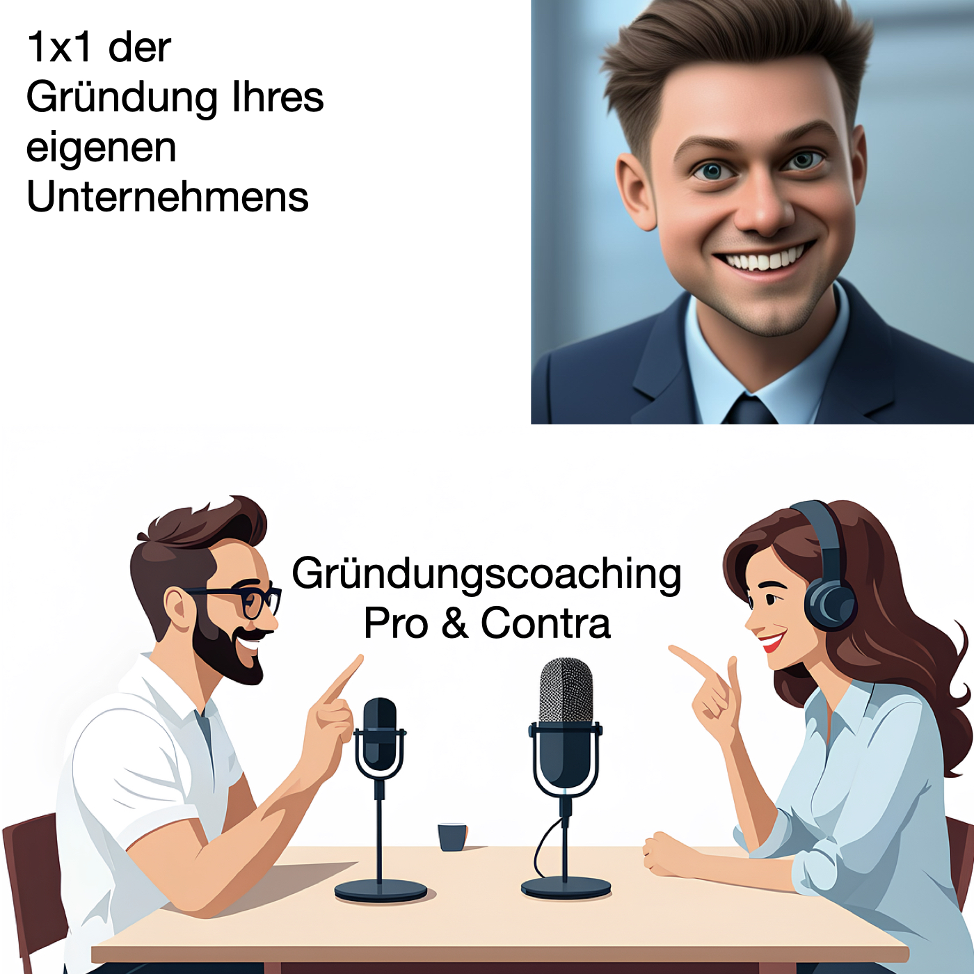 Cover: 002 Gründungscoaching: Pro & Contra