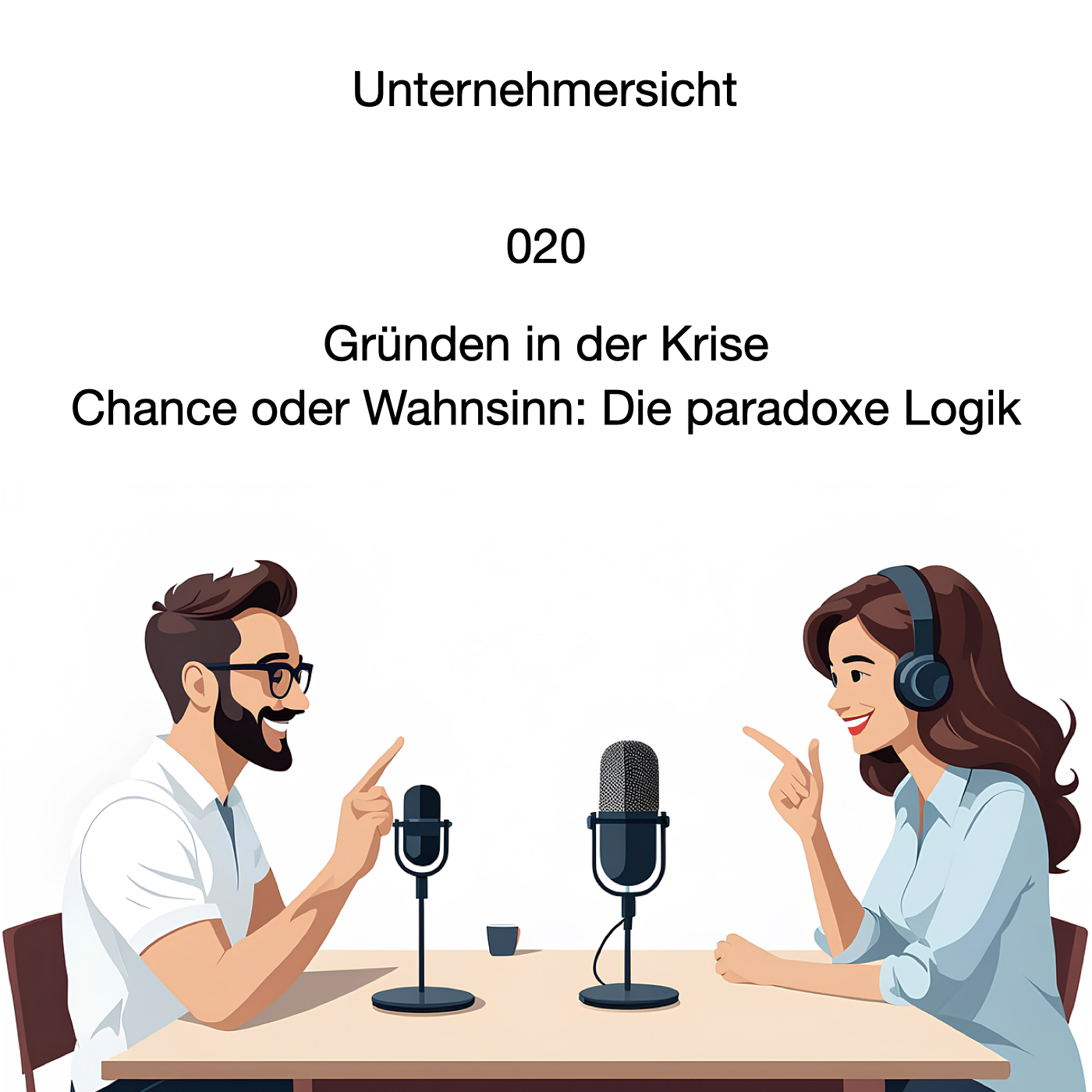 Cover: 020 Gründen in der Krise - Chance oder Wahnsinn - Die paradoxe Logik