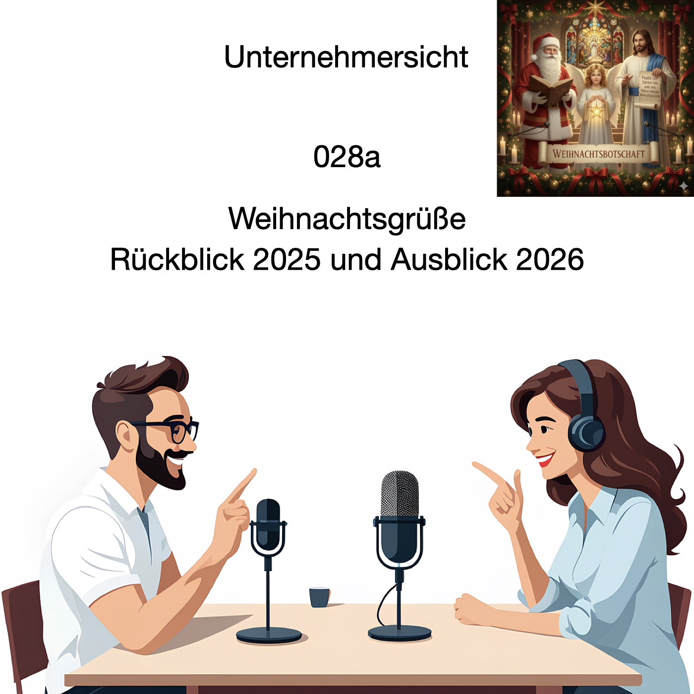 Cover: 028a Weihnachtsgrüße, Rückblick 2025 und Ausblick 2026