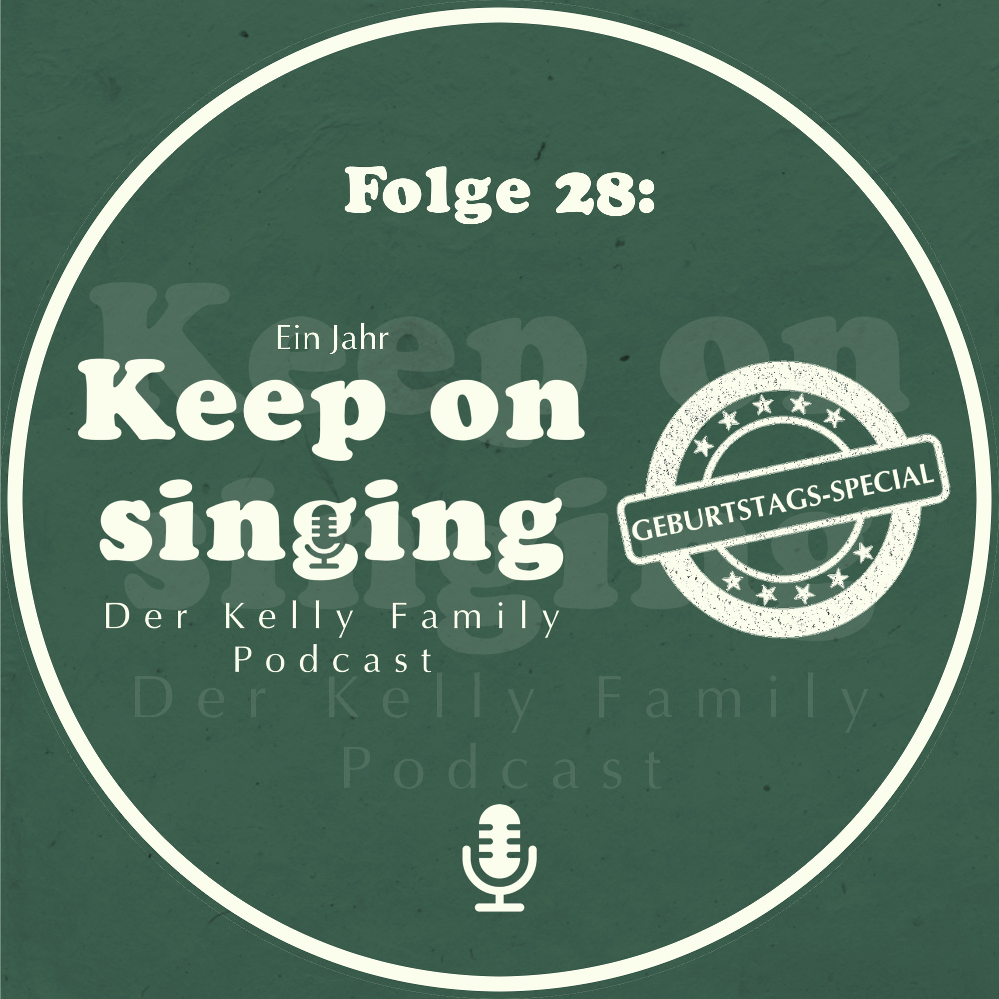 028. Ein Jahr "KeepOnSinging - der Kelly Family Podcast" - das Geburtstags-Special episode artwork