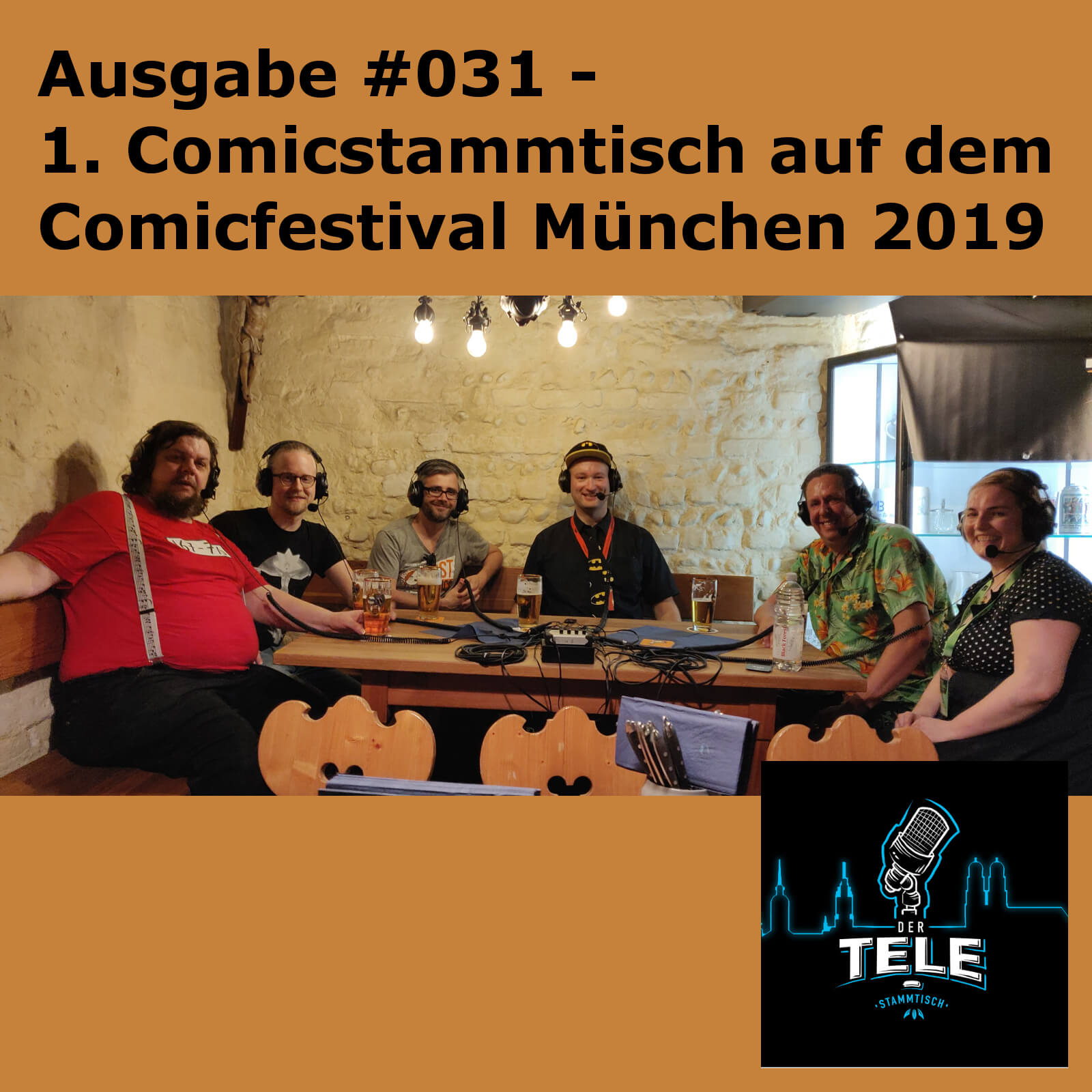 T-ST#031 - 1. Comicstammtisch beim Comicfestival München 2019 episode artwork