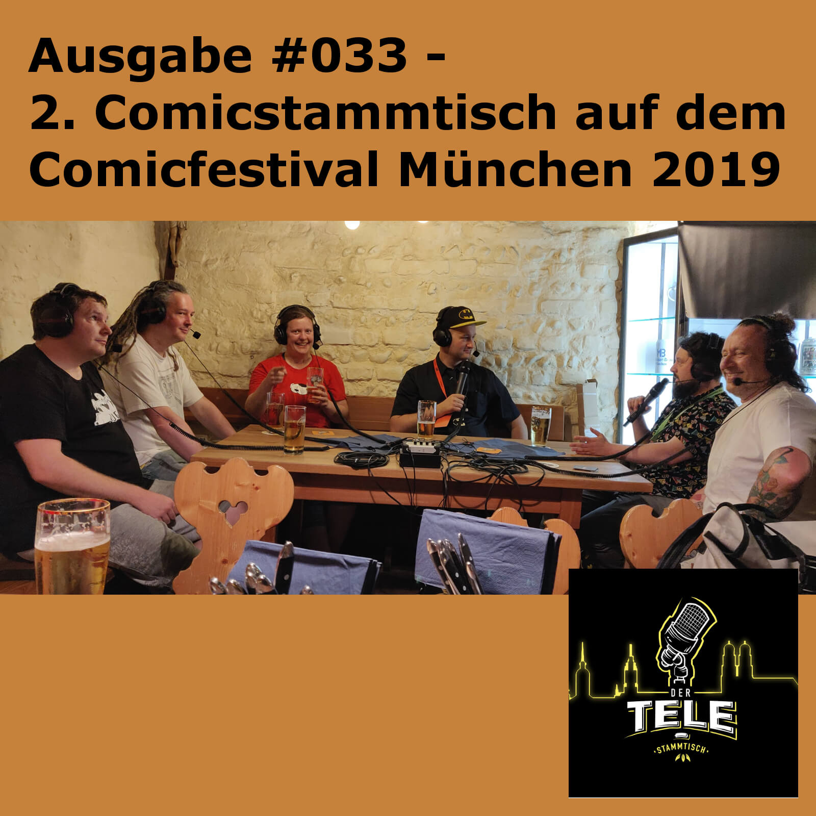 T-ST#033 - 2. Comicstammtisch beim Comicfestival München 2019 episode artwork