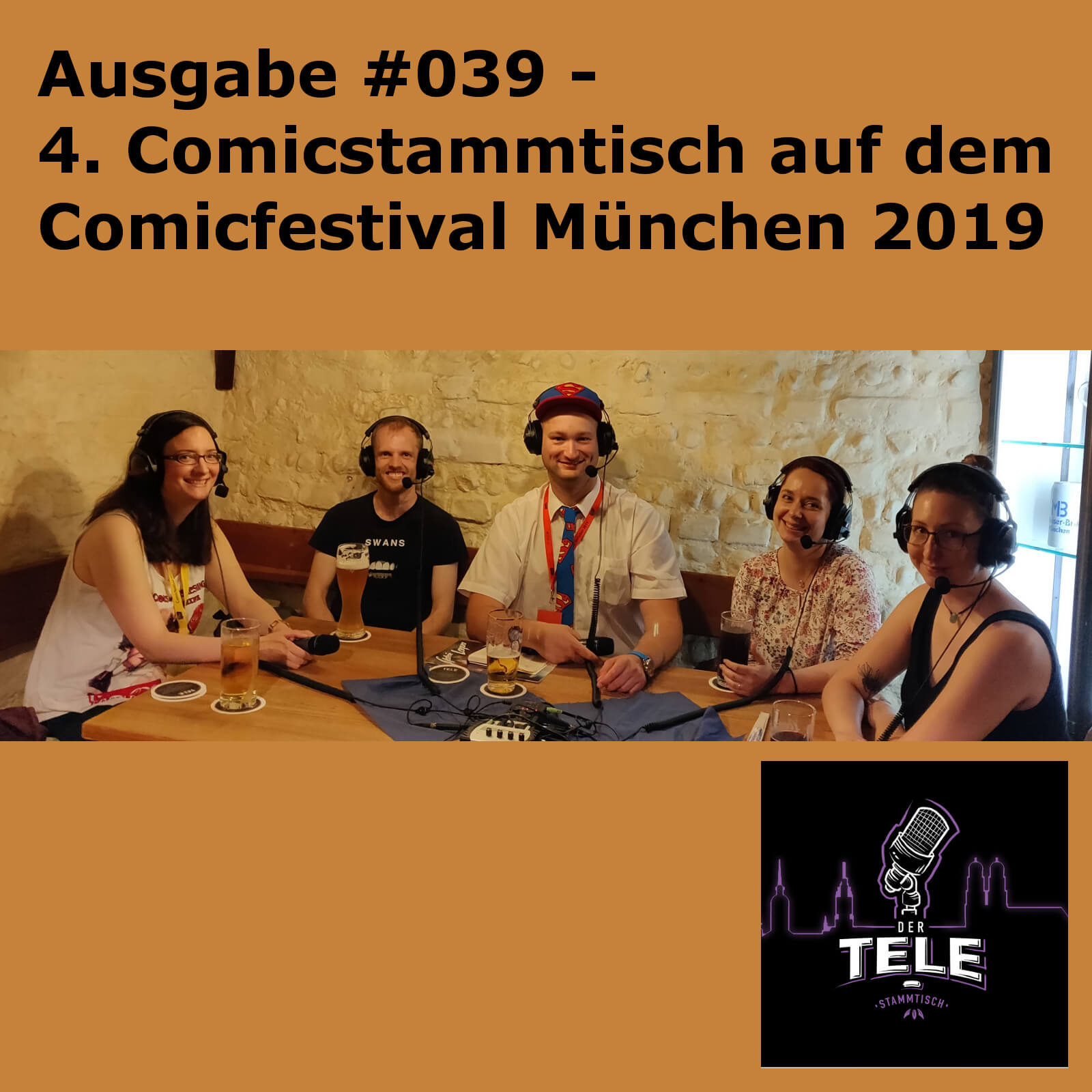 T-ST#039 - 4. Comicstammtisch beim Comicfestival München 2019 episode artwork