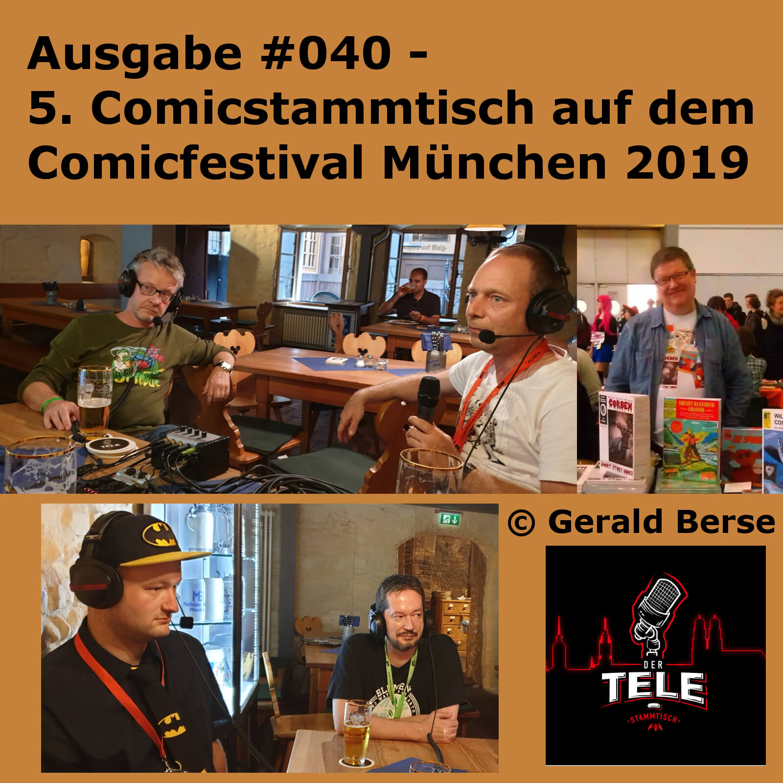 T-ST#040 - 5. Comicstammtisch beim Comicfestival München 2019 episode artwork