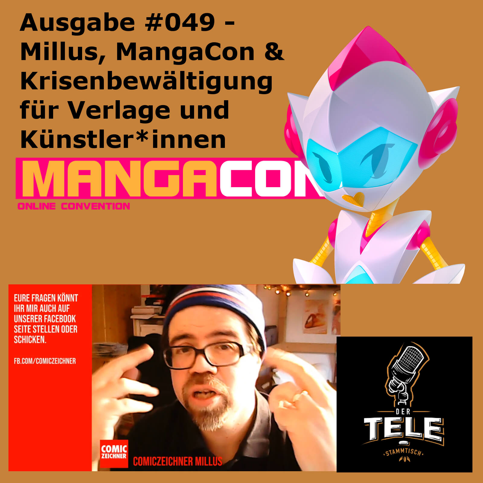 T-ST#049 - Millus, MangaCon und Krisenbewältigung für Verlage und Künstler*innen episode artwork