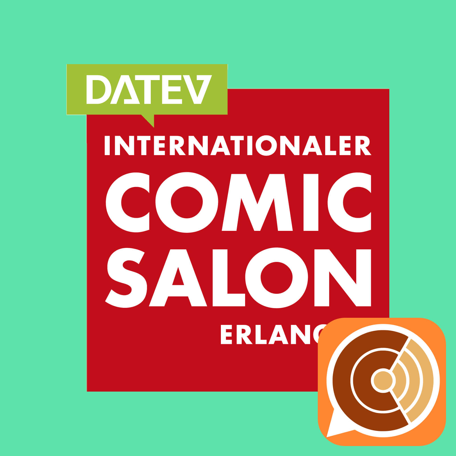 CC119: "Interviews beim Internationalen Comic-Salon Erlangen 2022" episode artwork