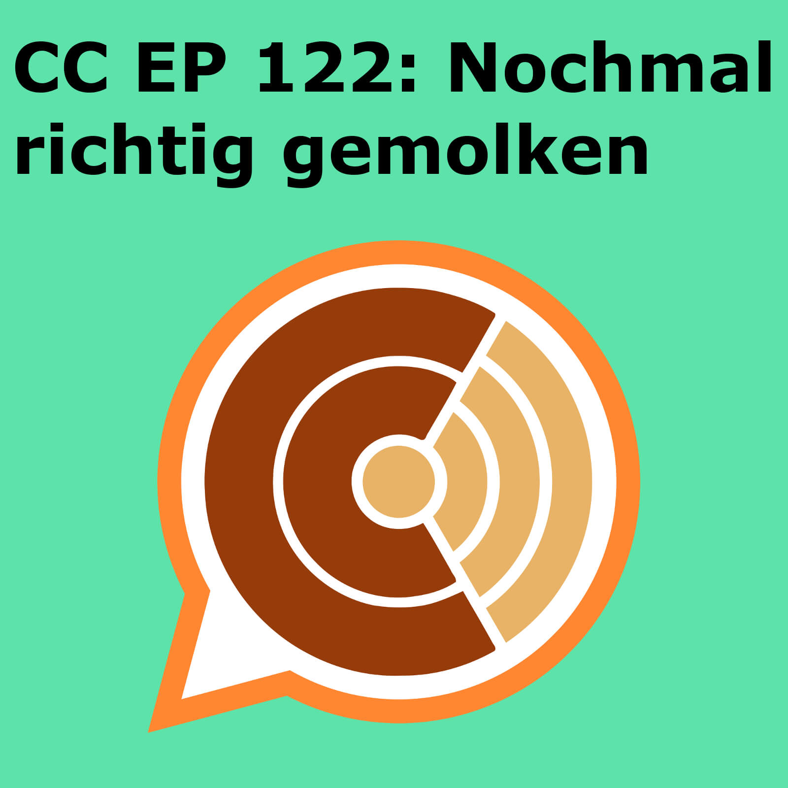 CC122: "Nochmal richtig gemolken" episode artwork