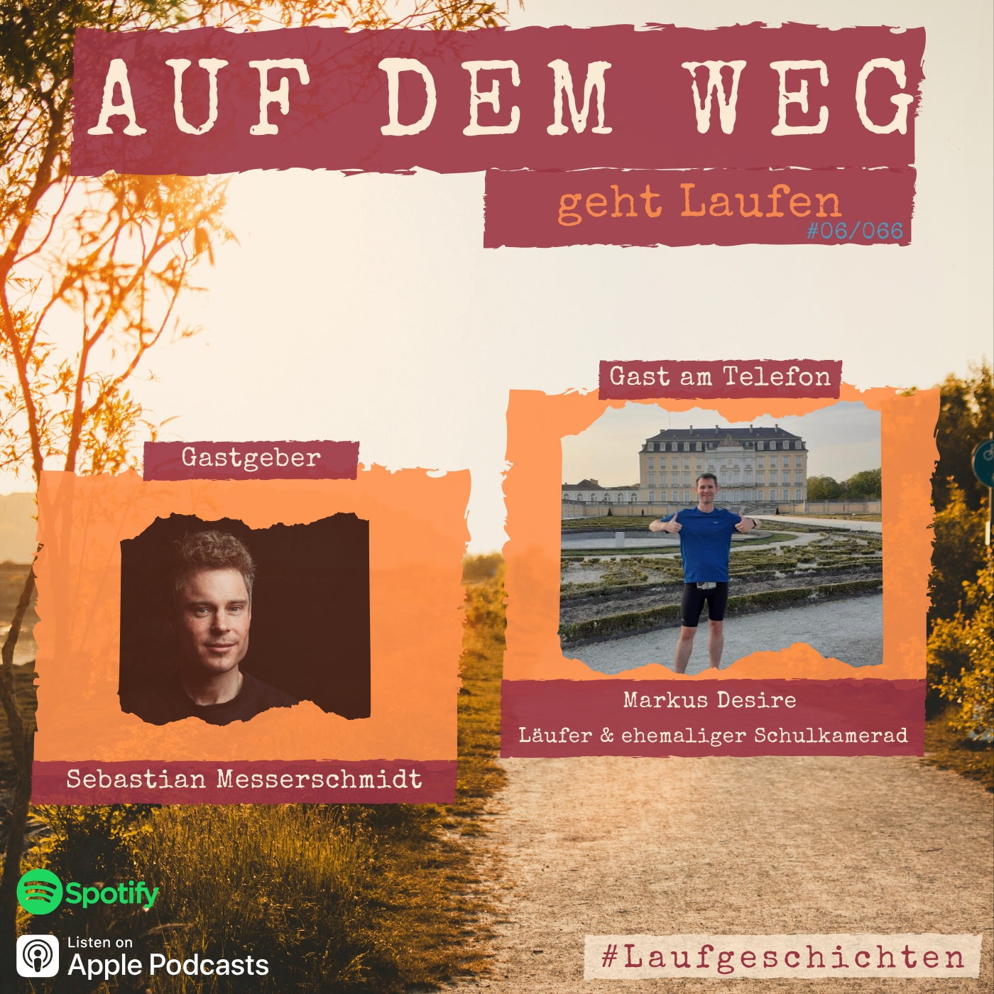 #66 Markus Desire - Läufer & mein ehemaliger Schulkamerad I Zur eigenen Überraschung als Läufer auf dem Weg episode artwork
