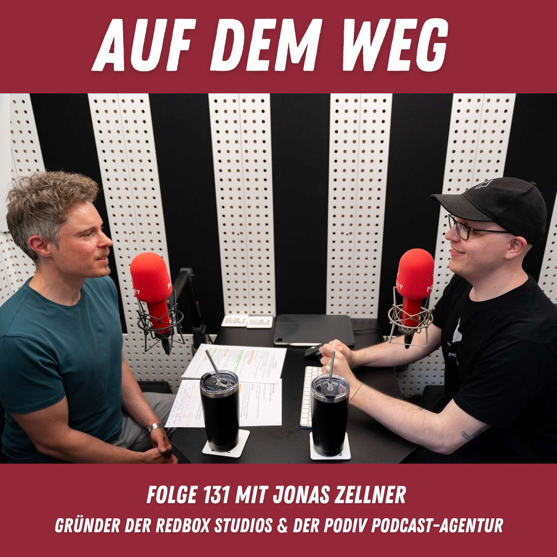 #131 Jonas Zellner - Gründer der Redbox Studios I Auf dem Weg mit den roten Mikrofonen im besten Podcast Studio Deutschlands episode artwork