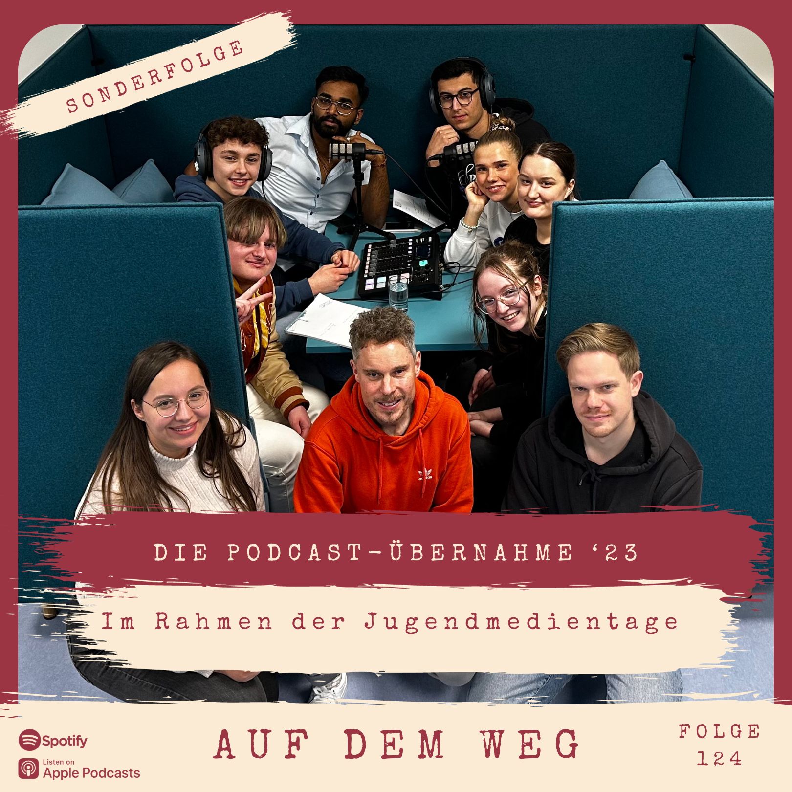 #124 Die Podcast-Übernahme '23 - Im Rahmen der Düsseldorfer Jugendmedientage episode artwork