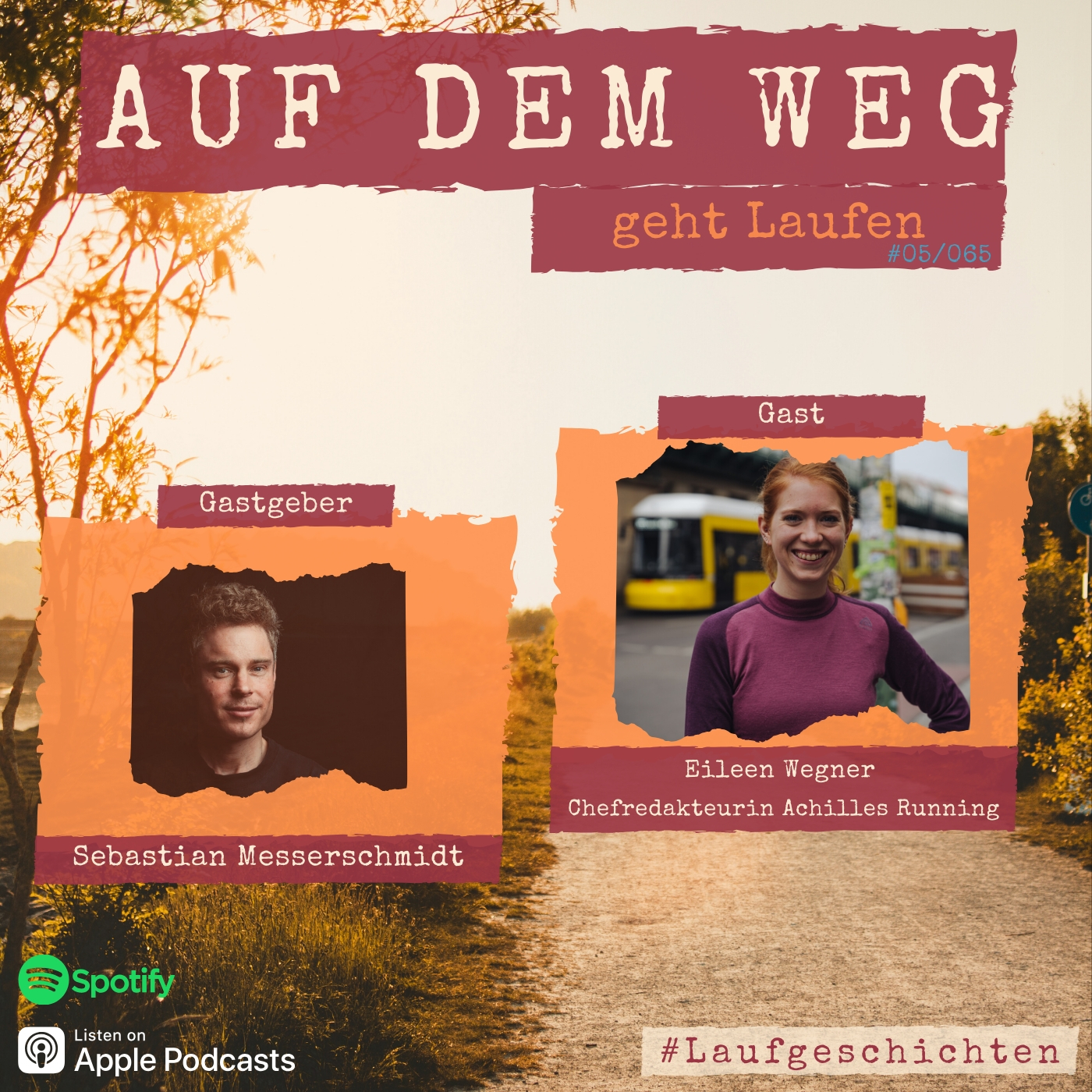 #65 Eileen Wegner - Chefredakteurin Achilles Running & selber begeisterte Läuferin I Mit großer Begeisterung auf dem Weg in der Laufszene episode artwork