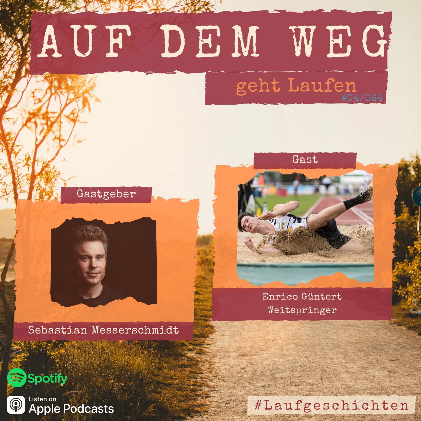 #64 Enrico Güntert - Weitspringer I Auf dem Weg zum perfekten Sprung episode artwork