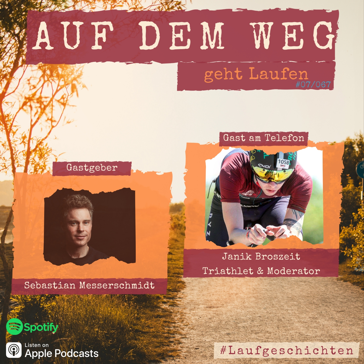 #67 Janik Broszeit - Triathlet & Moderator I Auf dem Weg als Leistungssportler und Moderator von Sportveranstaltungen episode artwork