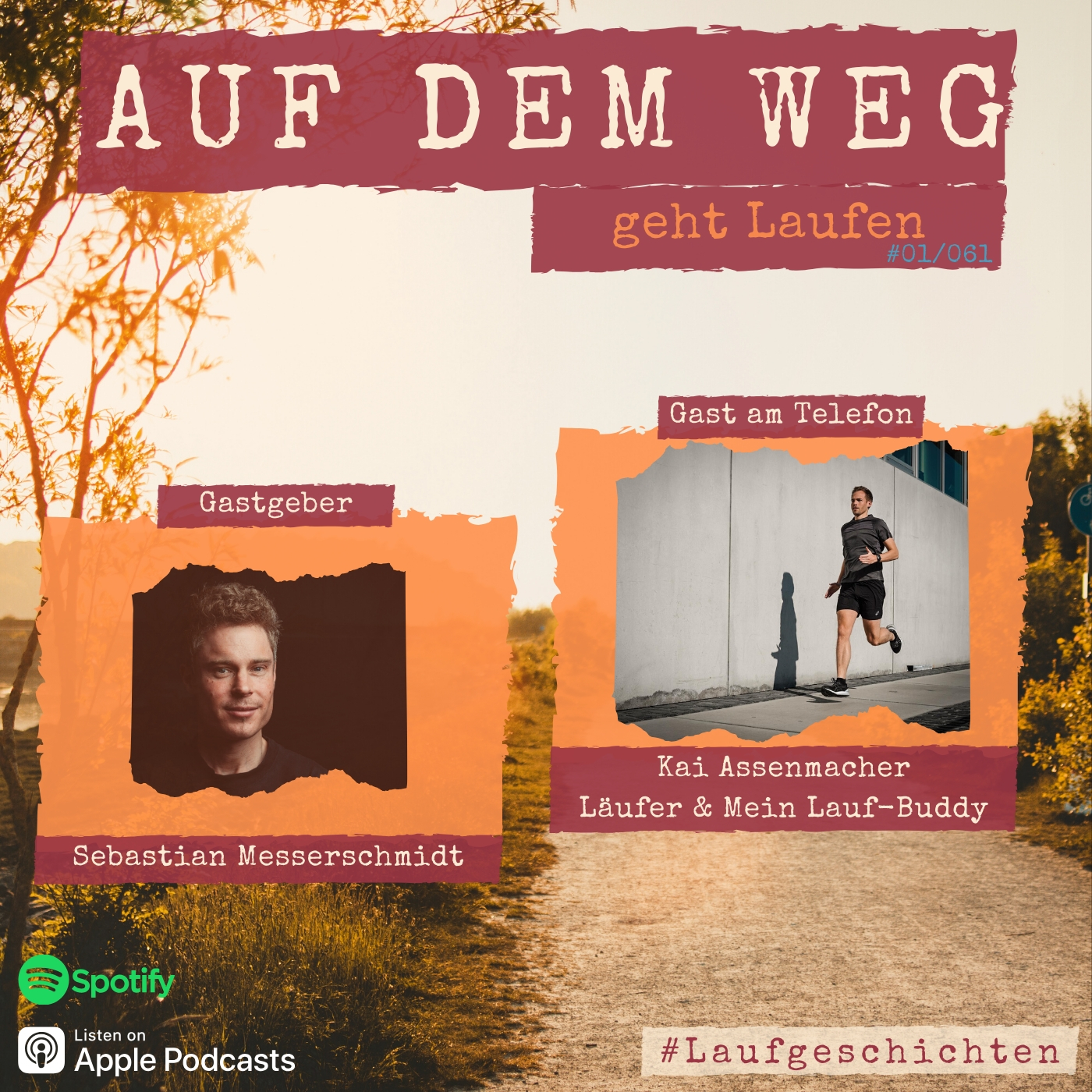 #61 Kai Assenmacher - Begeisterter Läufer & mein Lauf-Buddy I Gemeinsam laufend auf dem Weg episode artwork