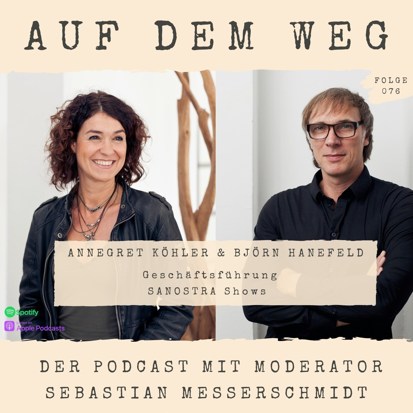 #76 Aki & Björn - Geschäftsführung SANOSTRA Shows I Auf dem Weg mit beeindruckenden Showinszinierungen weltweit episode artwork