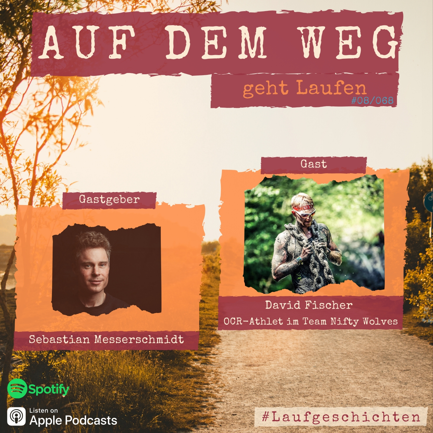 #68 David Fischer - OCR Athlet I Auf dem Weg als Extrem-Hindernis-Läufer mit der Bereitschaft die Last auf sich zu nehmen episode artwork
