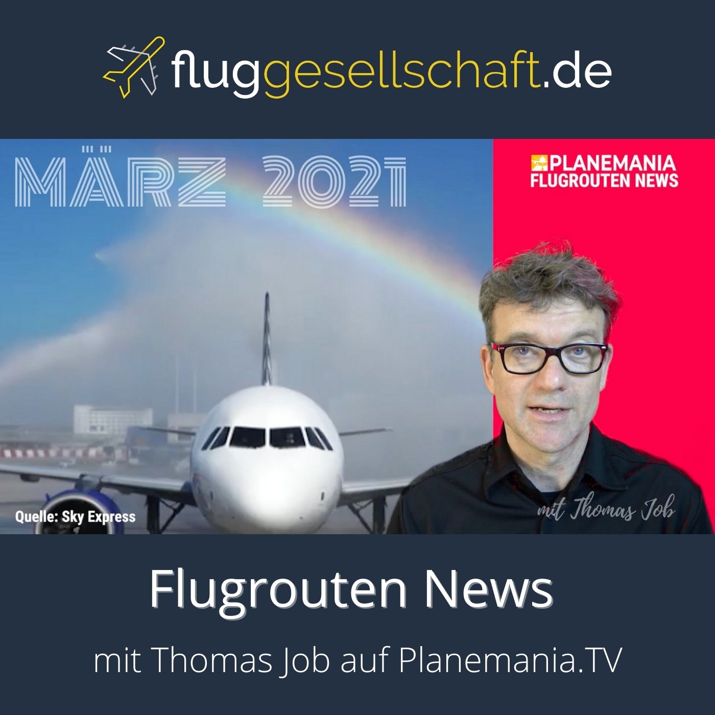 Flugrouten News Februar / März 2021 episode artwork