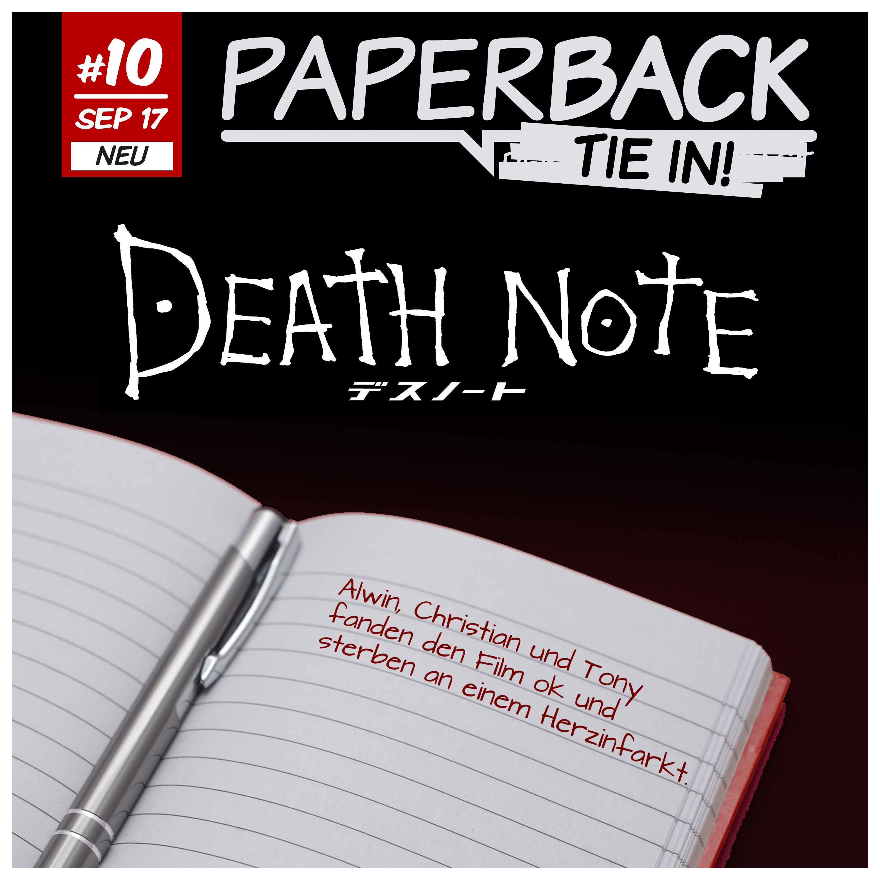 Tie-In #10 Death Note episode artwork