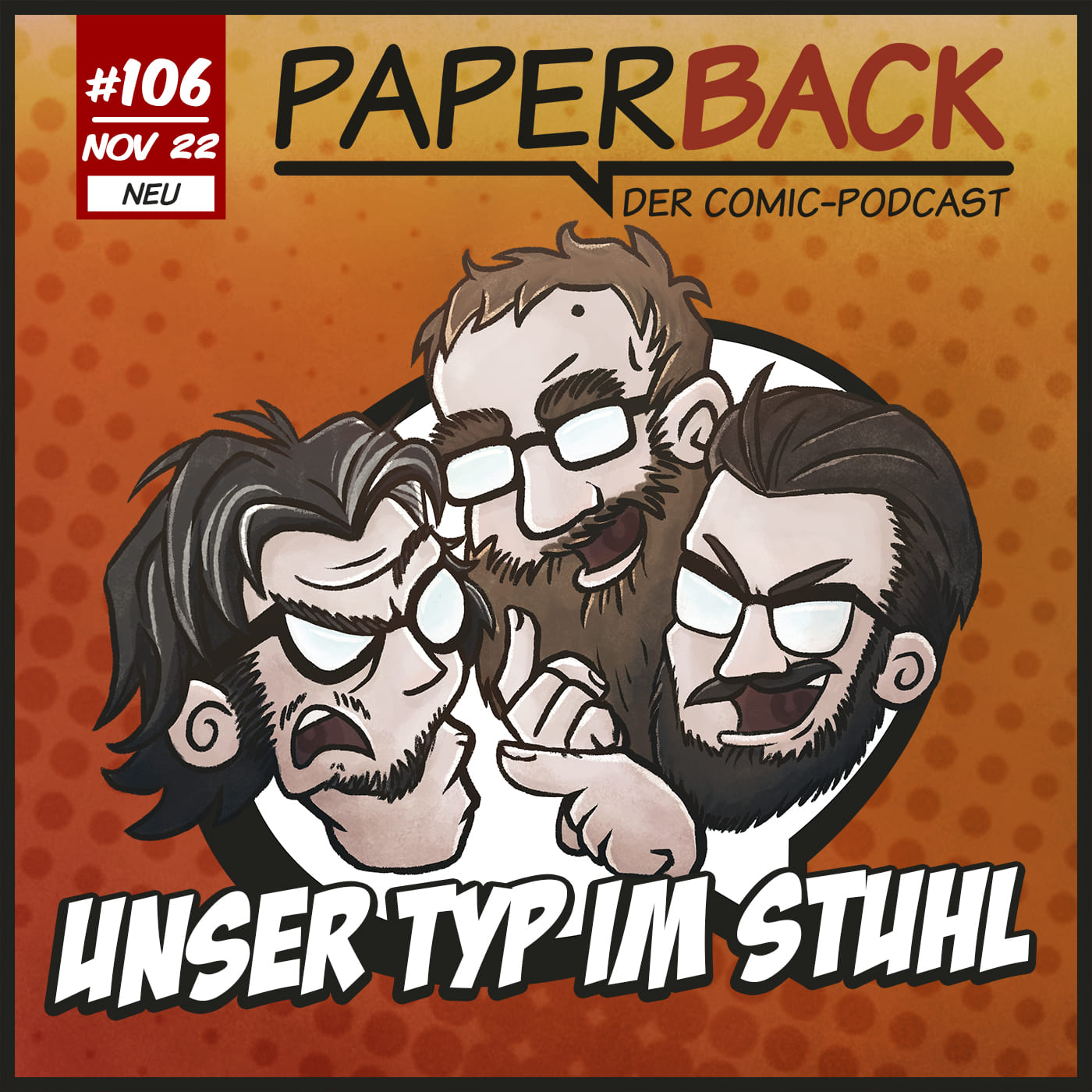 Ausgabe 106 - Unser Typ im Stuhl episode artwork