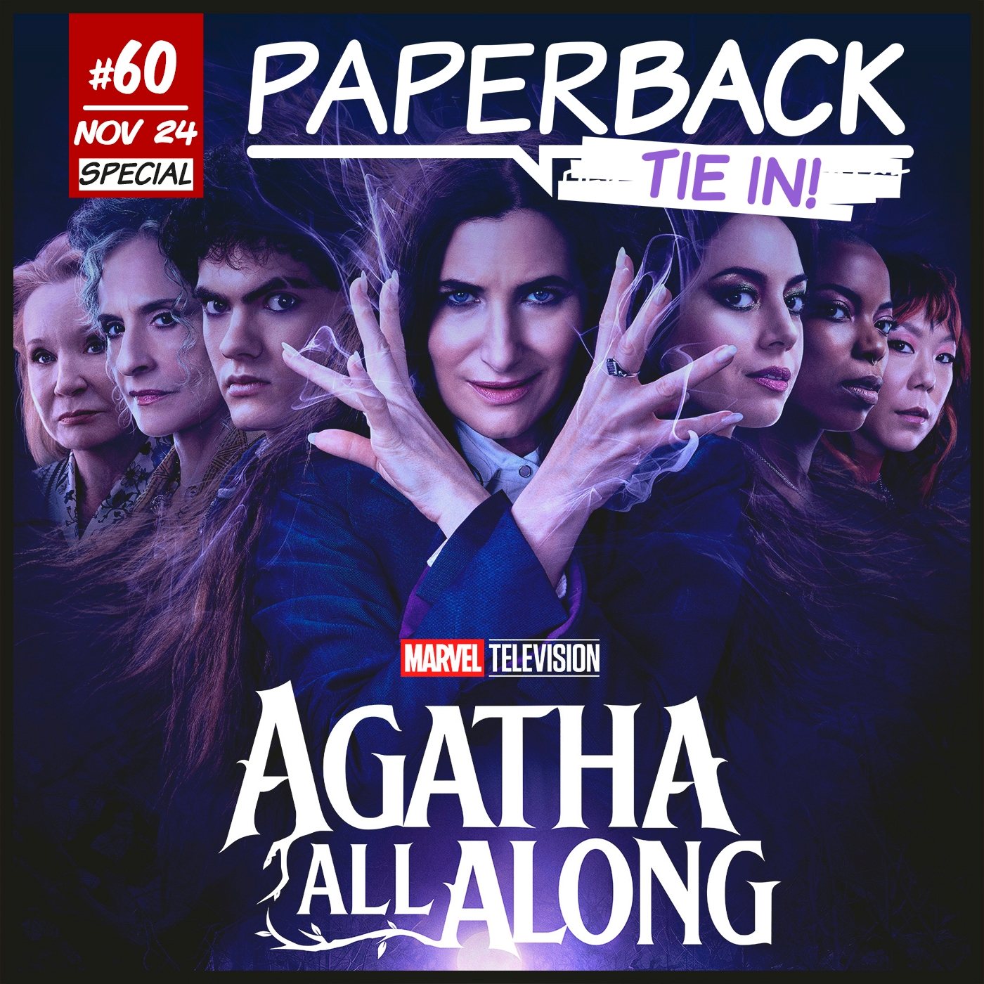 Paperback Tie-In 60 - Agatha All Along episode artwork