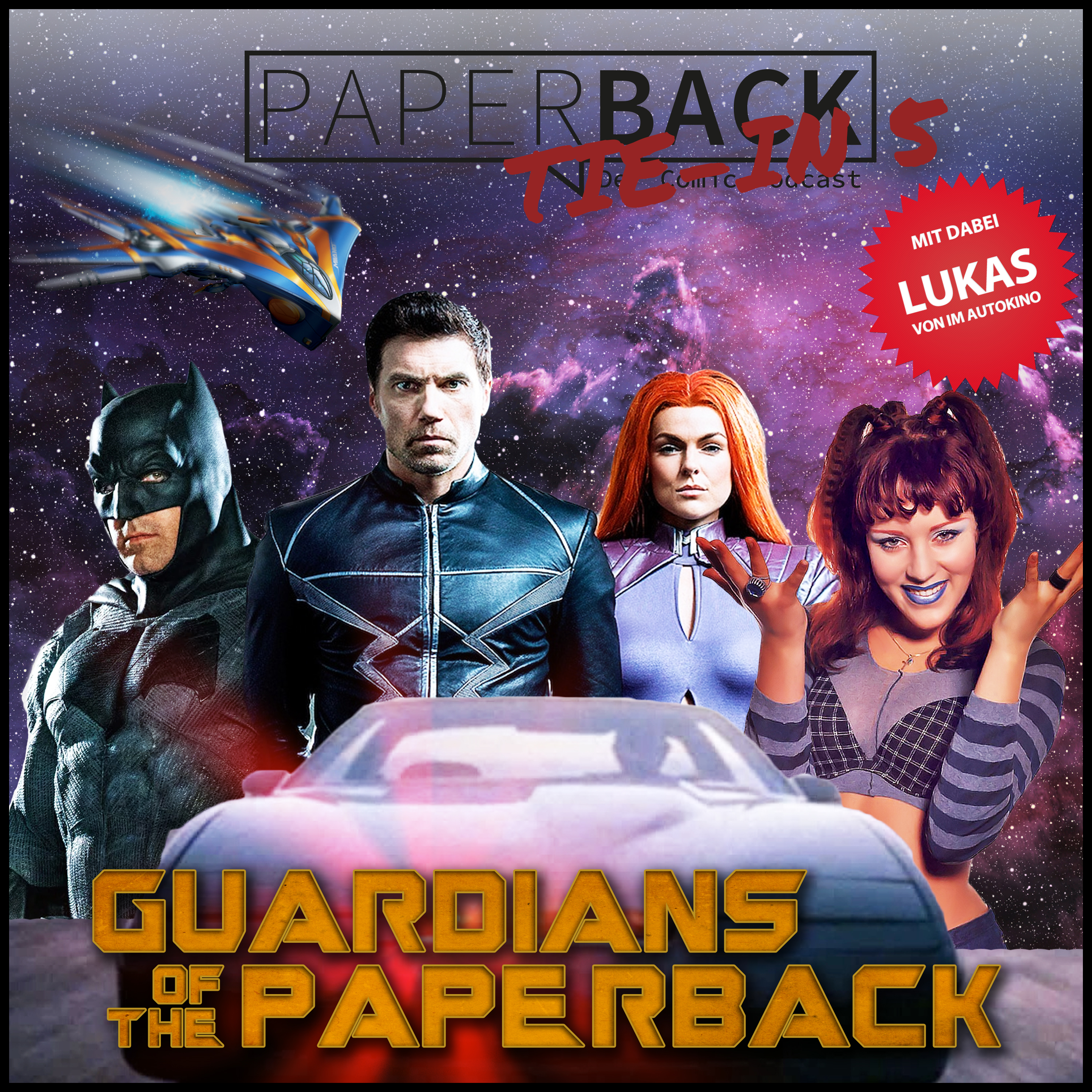 Tie-In #5 Guardians of the Paperback episode artwork