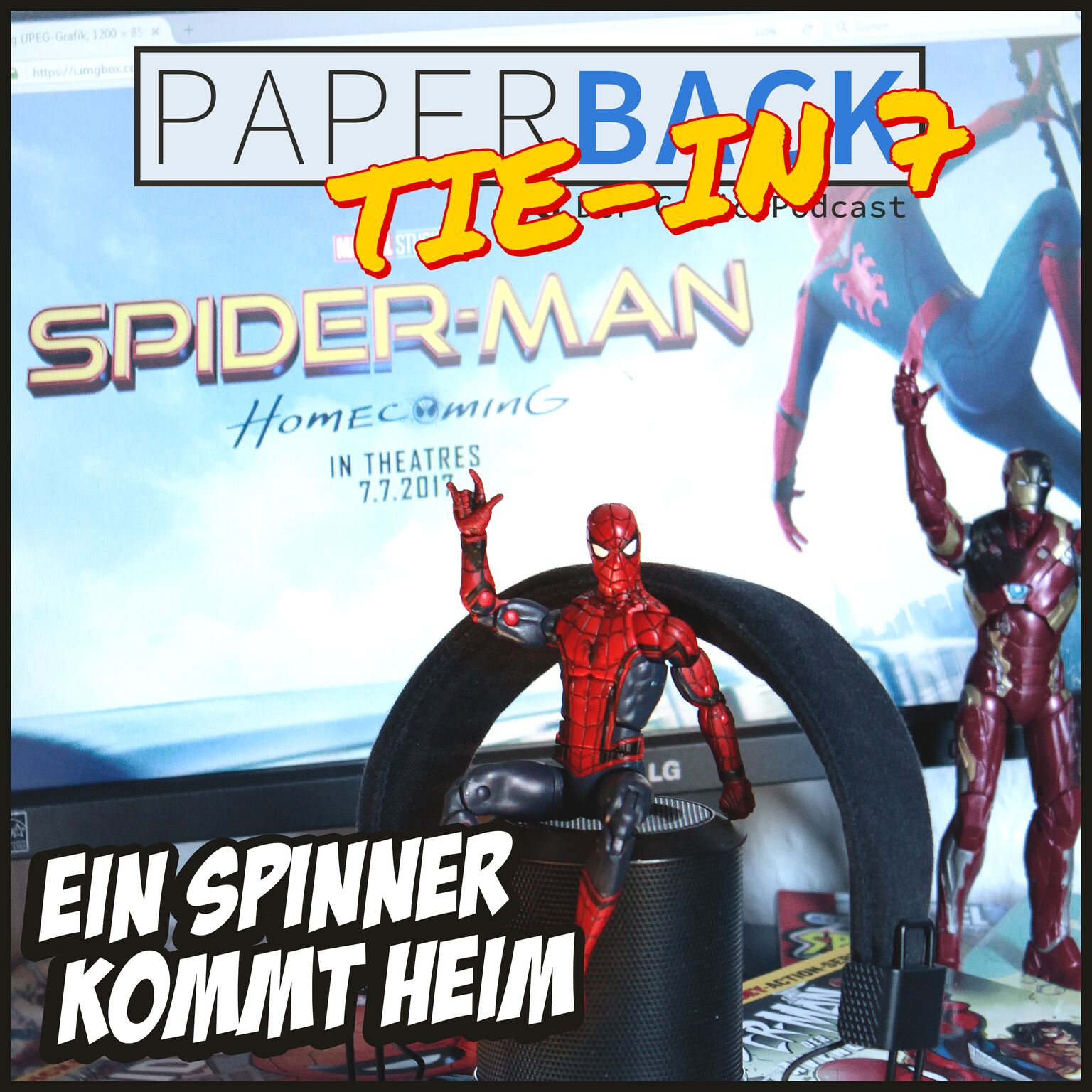Tie-In #7 Spider-Man Homecoming episode artwork