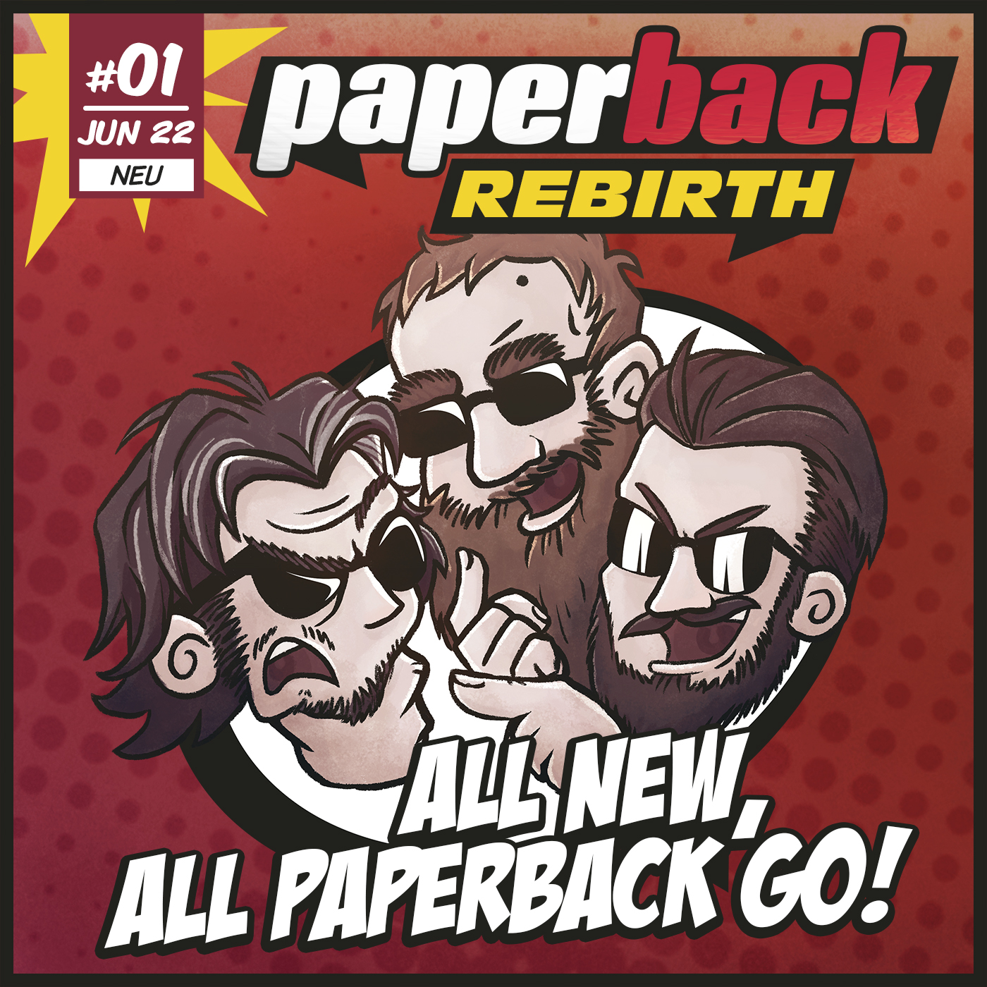 Paperback Ausgabe 100 - All new, all Paperback GO! episode artwork