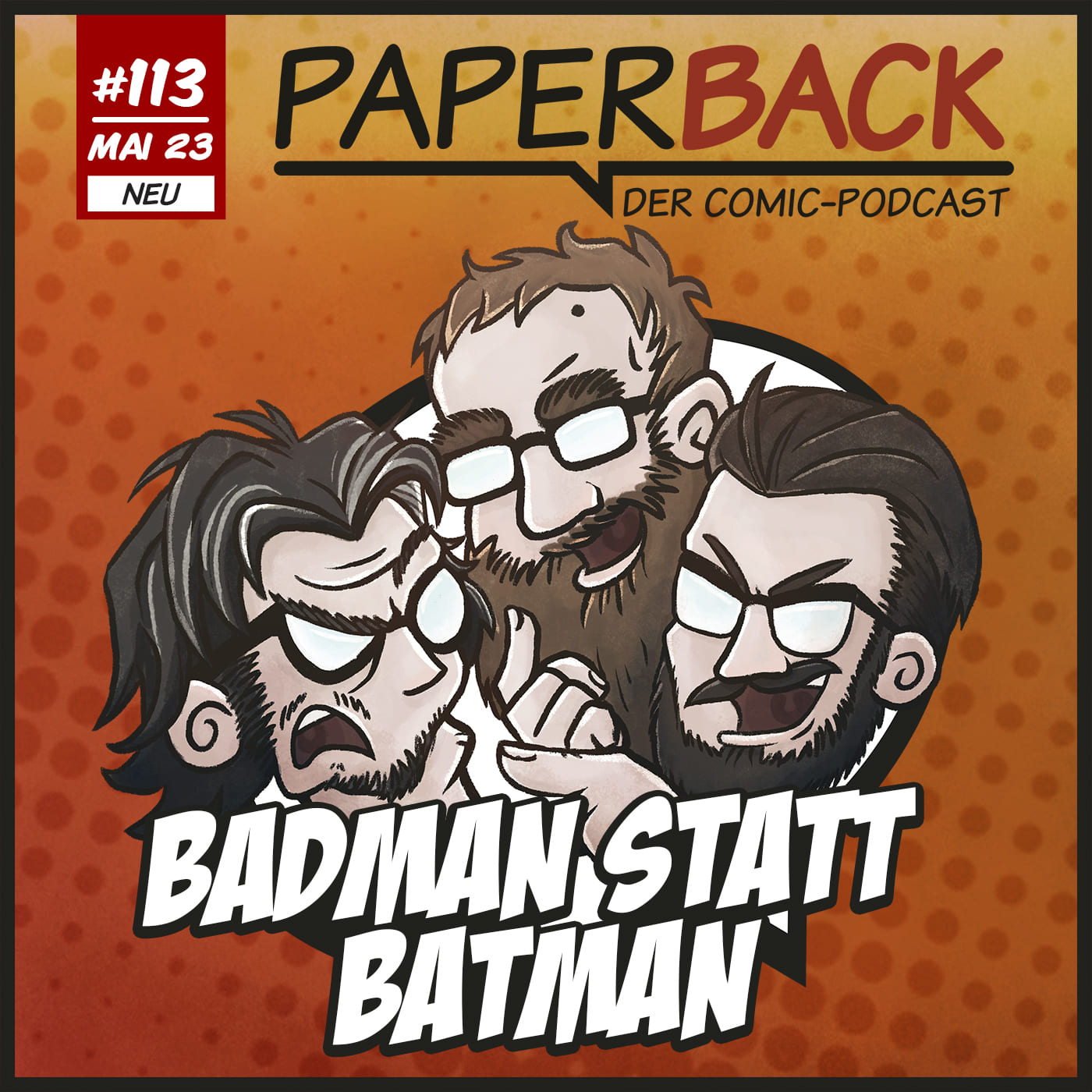 Ausgabe 113 - Badman statt Batman episode artwork