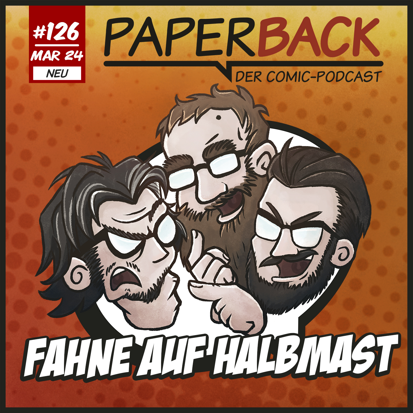 Ausgabe 126 - Fahne auf Halbmast episode artwork